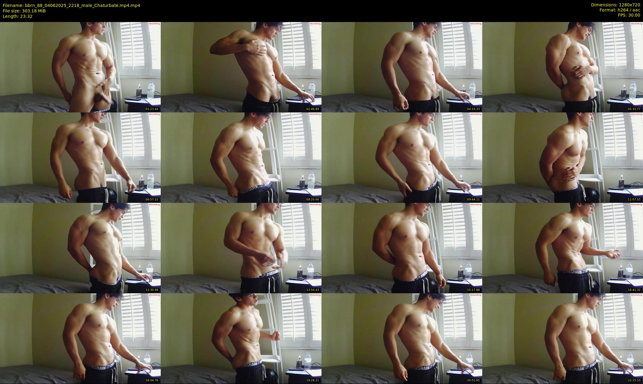 bbrn_88 — 24 minute Chaturbate male cam show recording, 720p, Jun 4, 2025