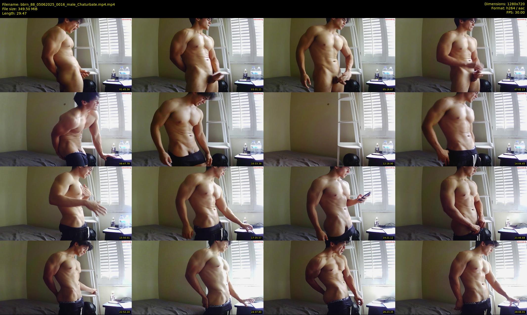 bbrn_88 — 30 minute Chaturbate male cam show recording, 720p, Jun 5, 2025