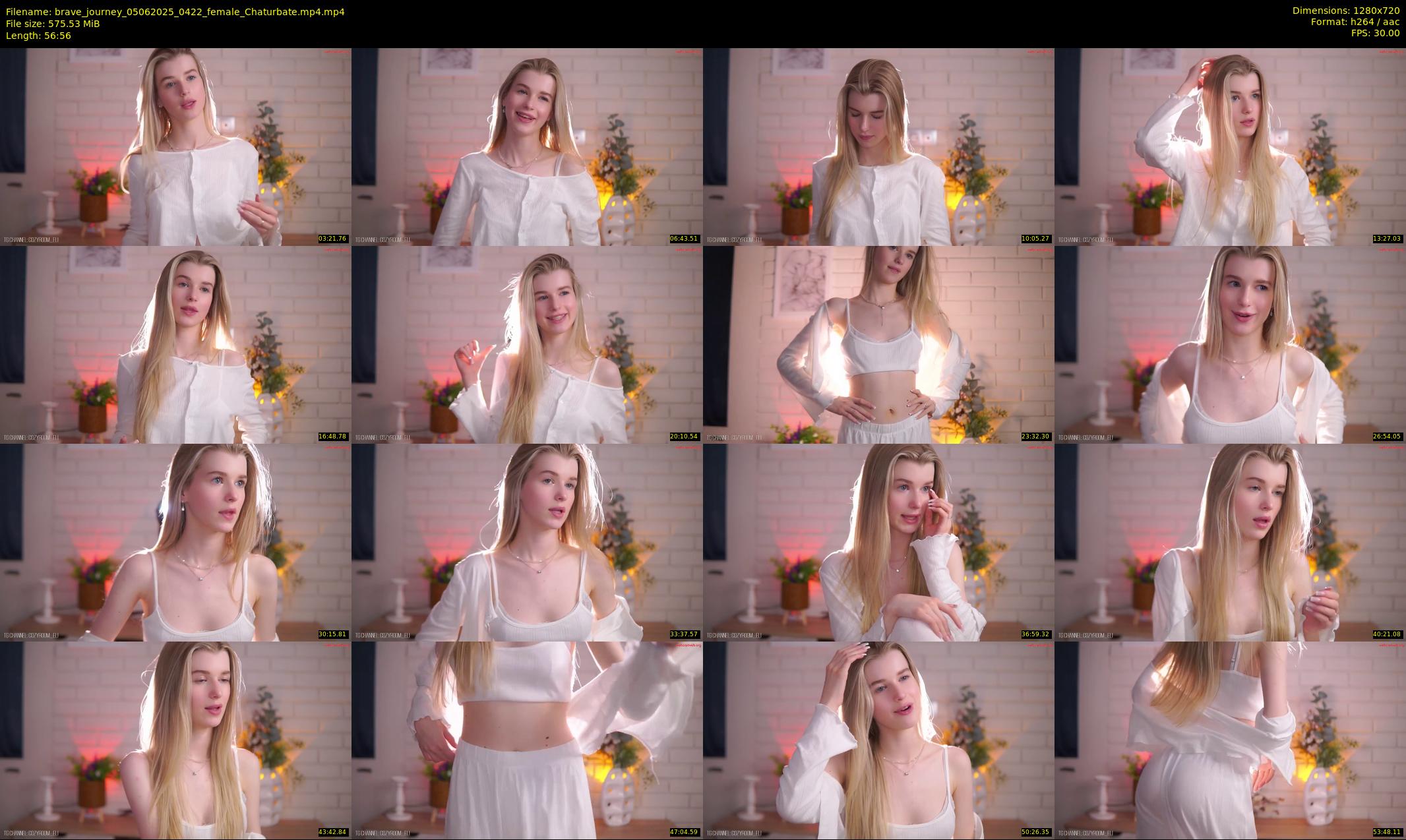 brave_journey — 57 minute Chaturbate female cam show recording, 720p, Jun 5, 2025