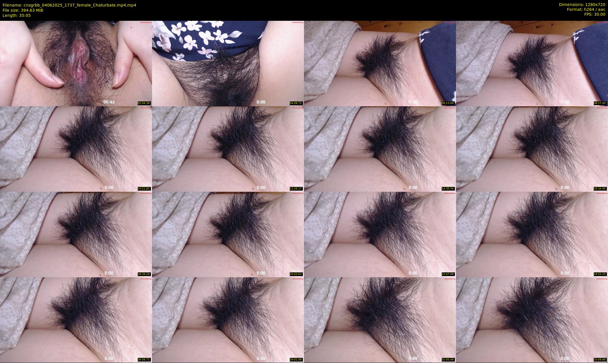 cnsgrbb — 36 minute Chaturbate female cam show recording, 720p, Jun 4, 2025