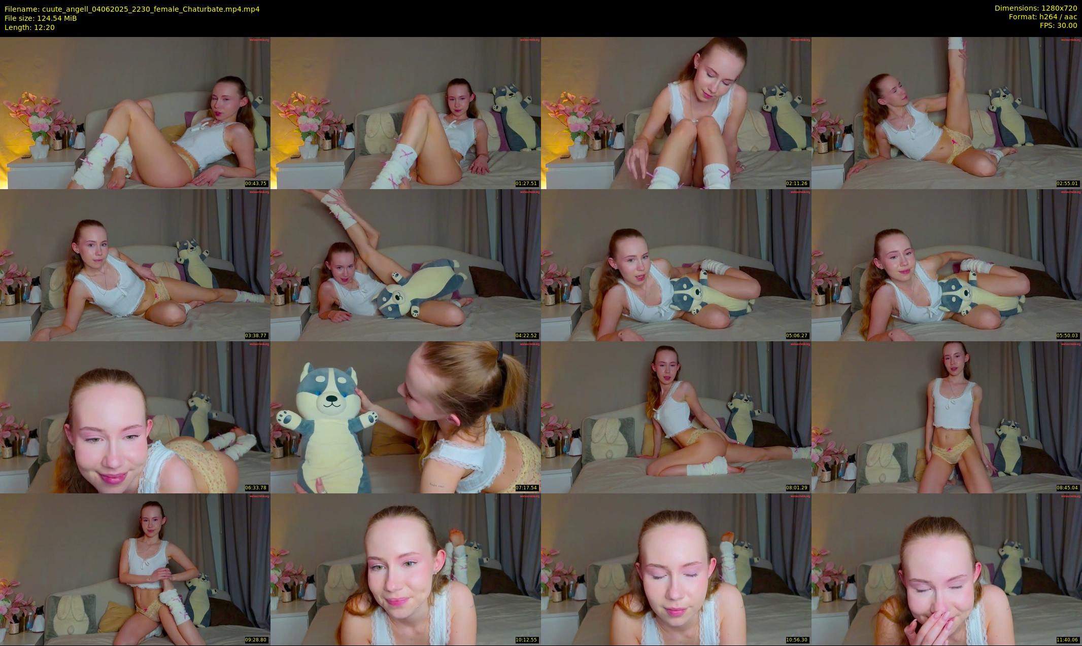 cuute_angell — 13 minute Chaturbate female cam show recording, 720p, Jun 4, 2025