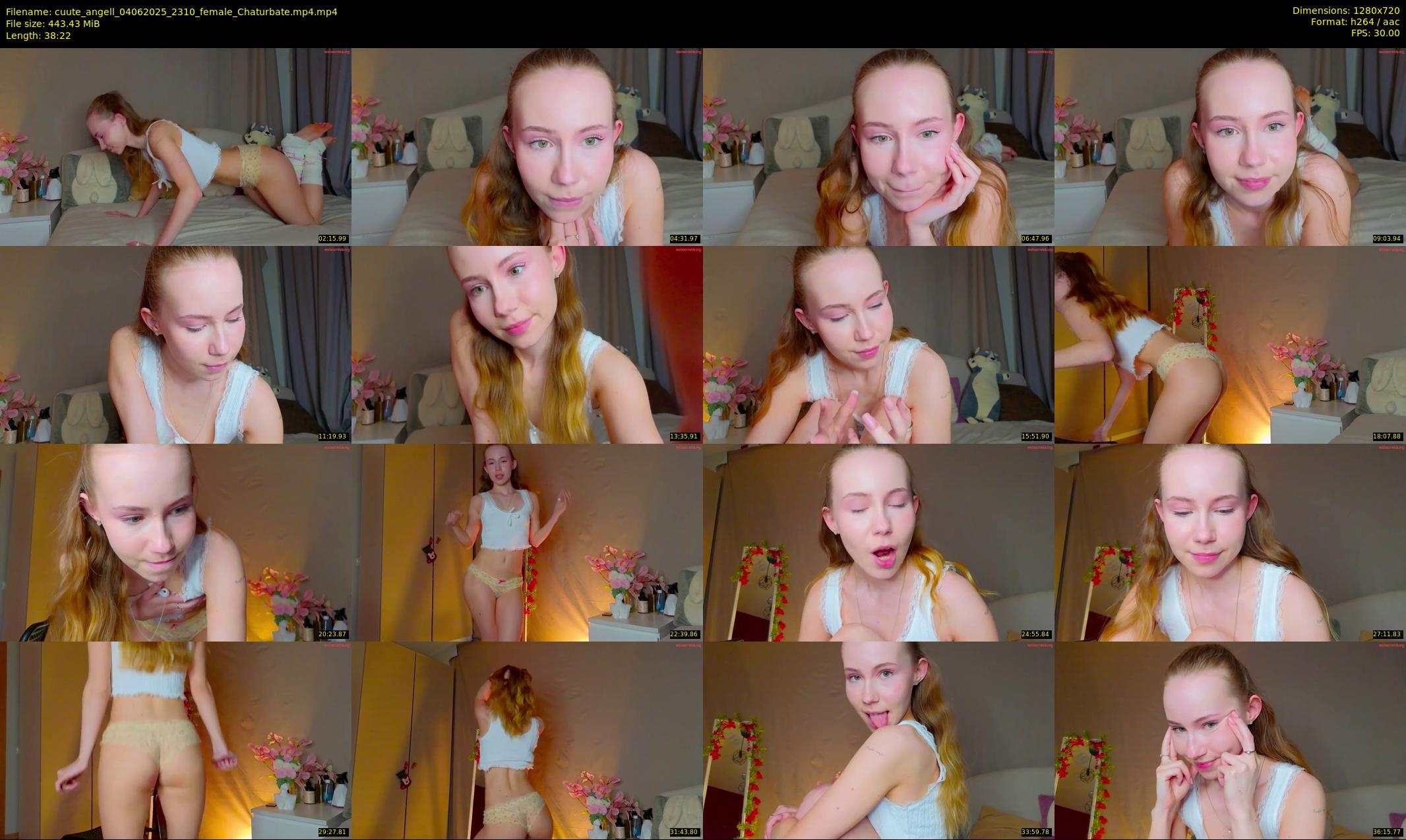 cuute_angell — 39 minute Chaturbate female cam show recording, 720p, Jun 4, 2025