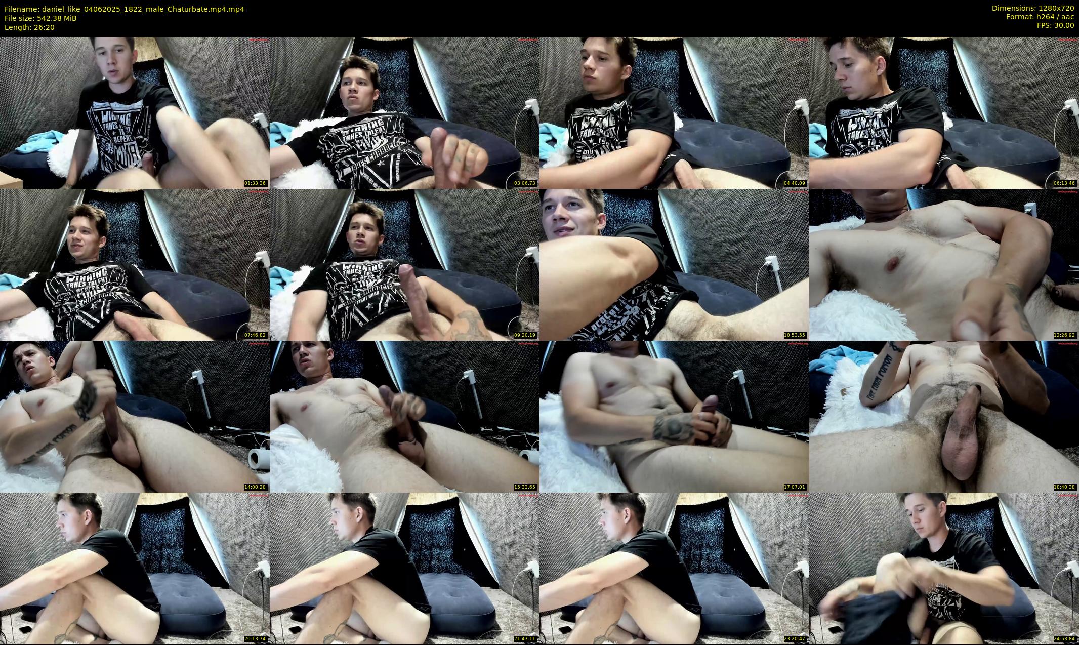daniel_like — 27 minute Chaturbate male cam show recording, 720p, Jun 4, 2025