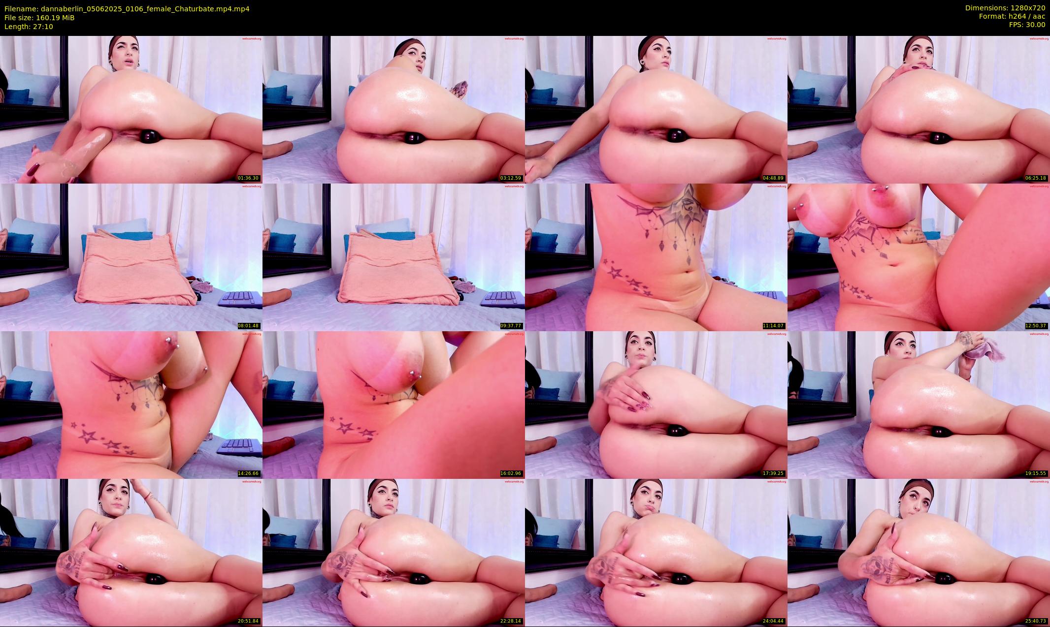 dannaberlin — 28 minute Chaturbate female cam show recording, 720p, Jun 5, 2025