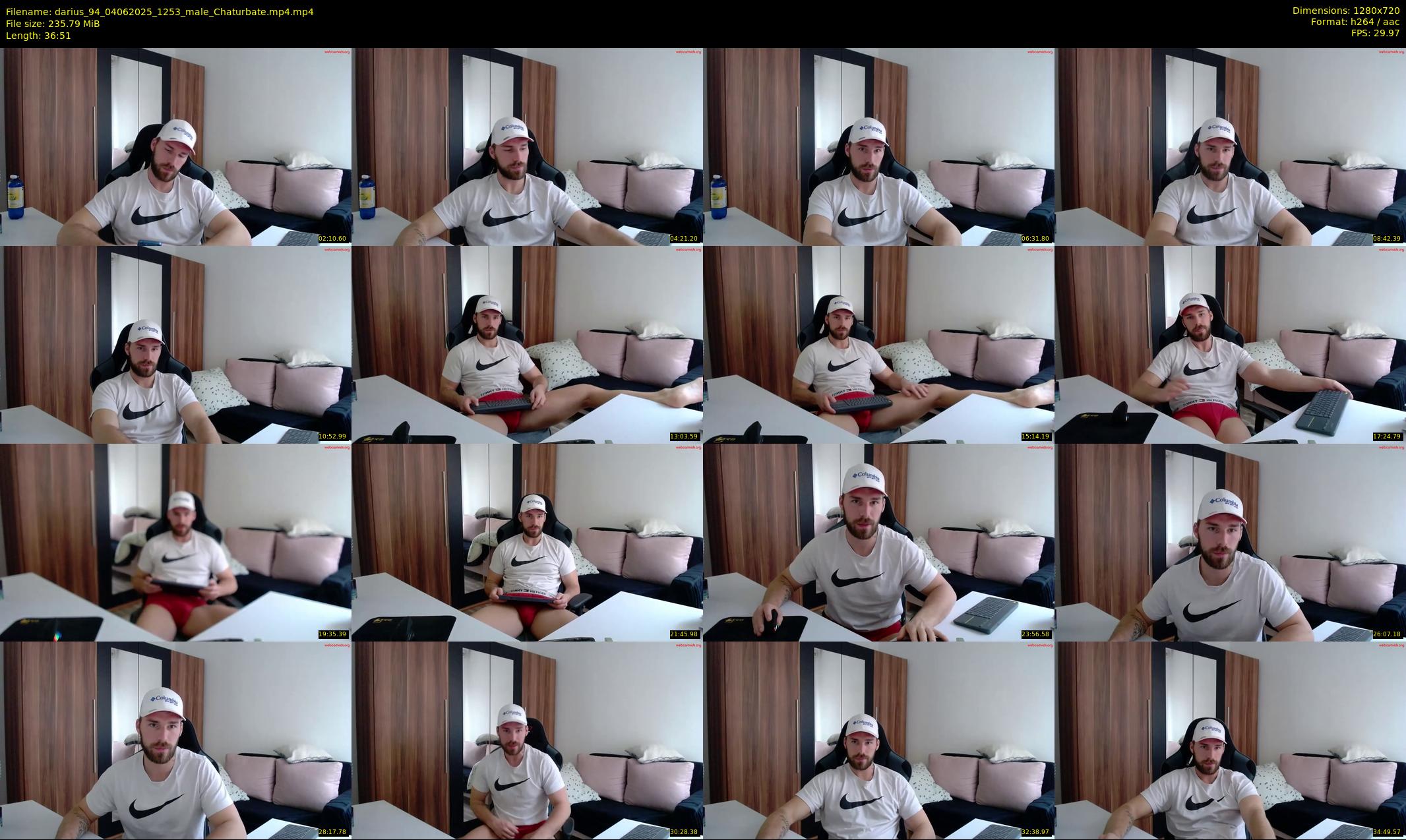 darius_94 — 37 minute Chaturbate male cam show recording, 720p, Jun 4, 2025