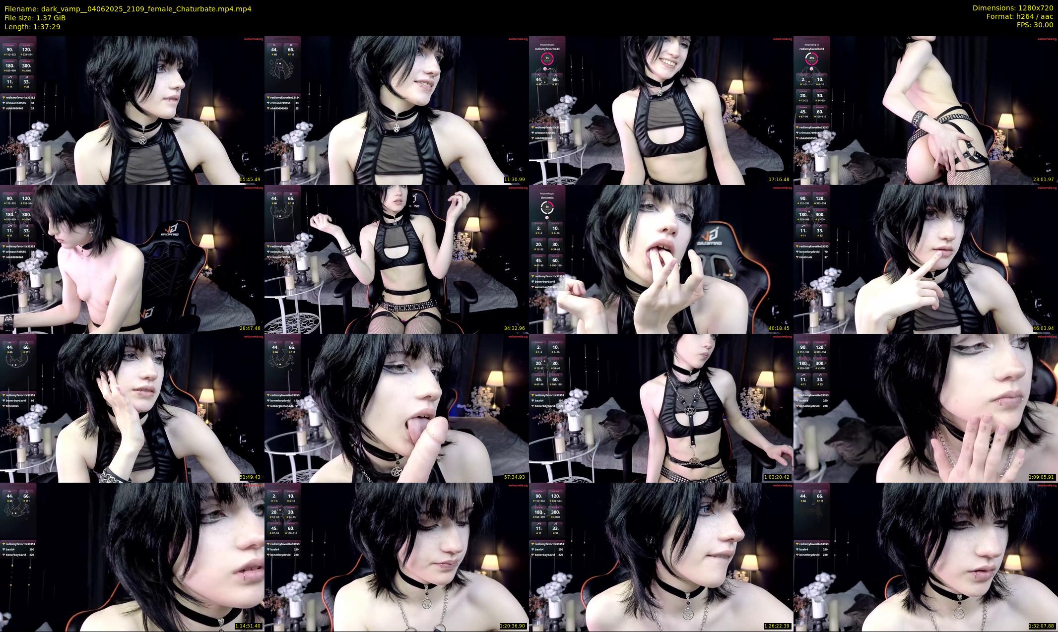 dark_vamp_ — 98 minute Chaturbate female cam show recording, 720p, Jun 4, 2025