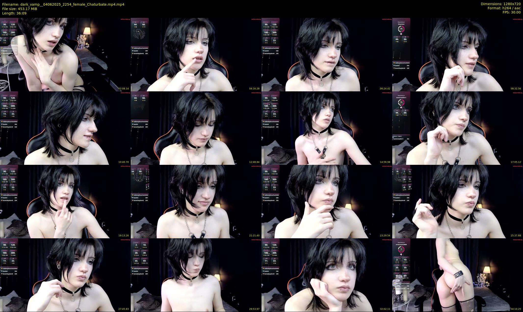 dark_vamp_ — 37 minute Chaturbate female cam show recording, 720p, Jun 4, 2025
