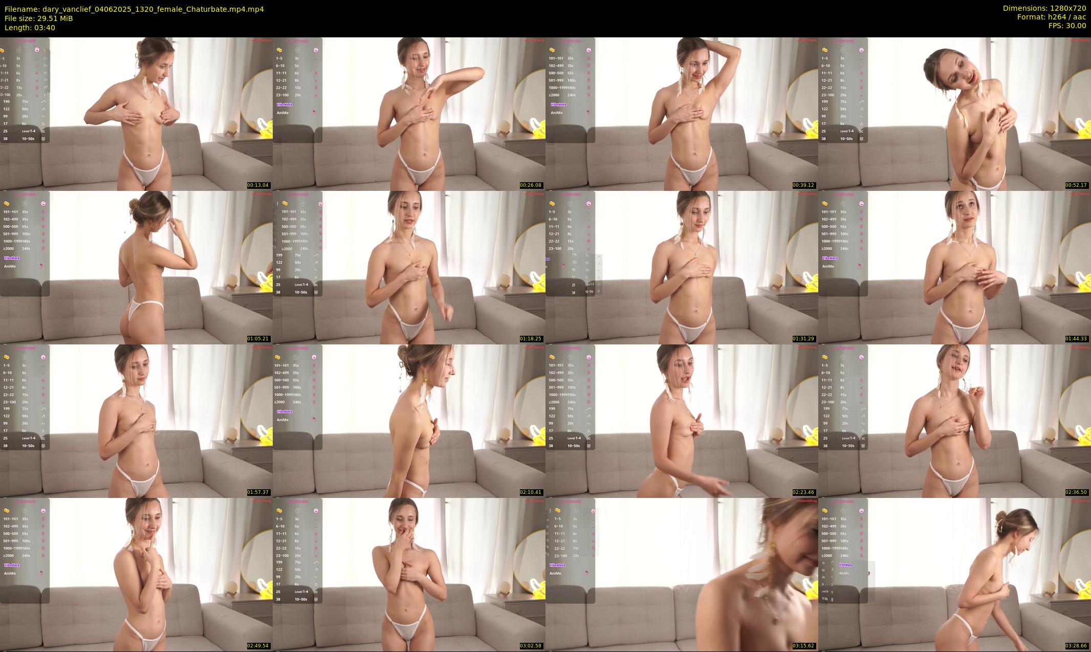 dary_vanclief — 4 minute Chaturbate female cam show recording, 720p, Jun 4, 2025