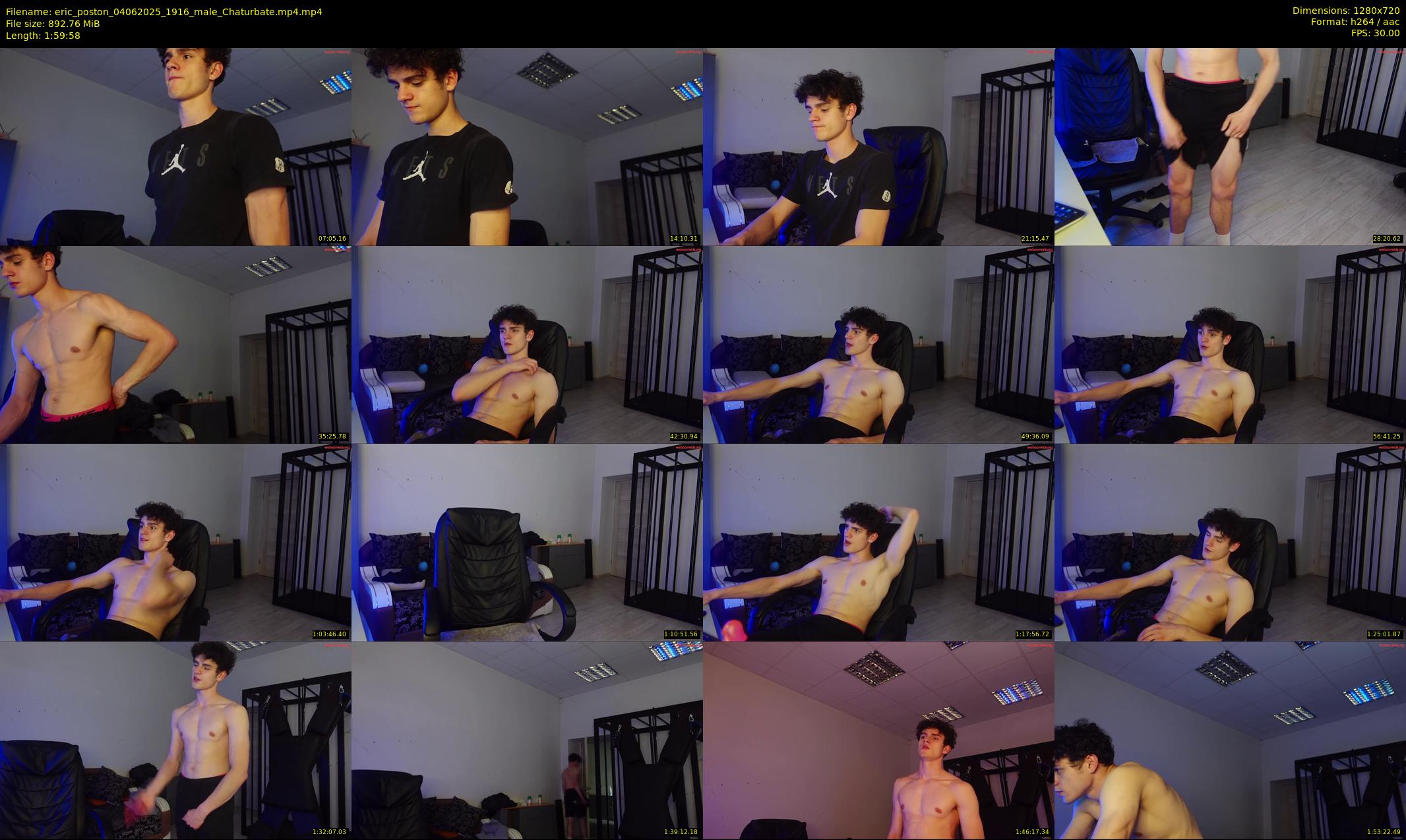 eric_poston — 120 minute Chaturbate male cam show recording, 720p, Jun 4, 2025