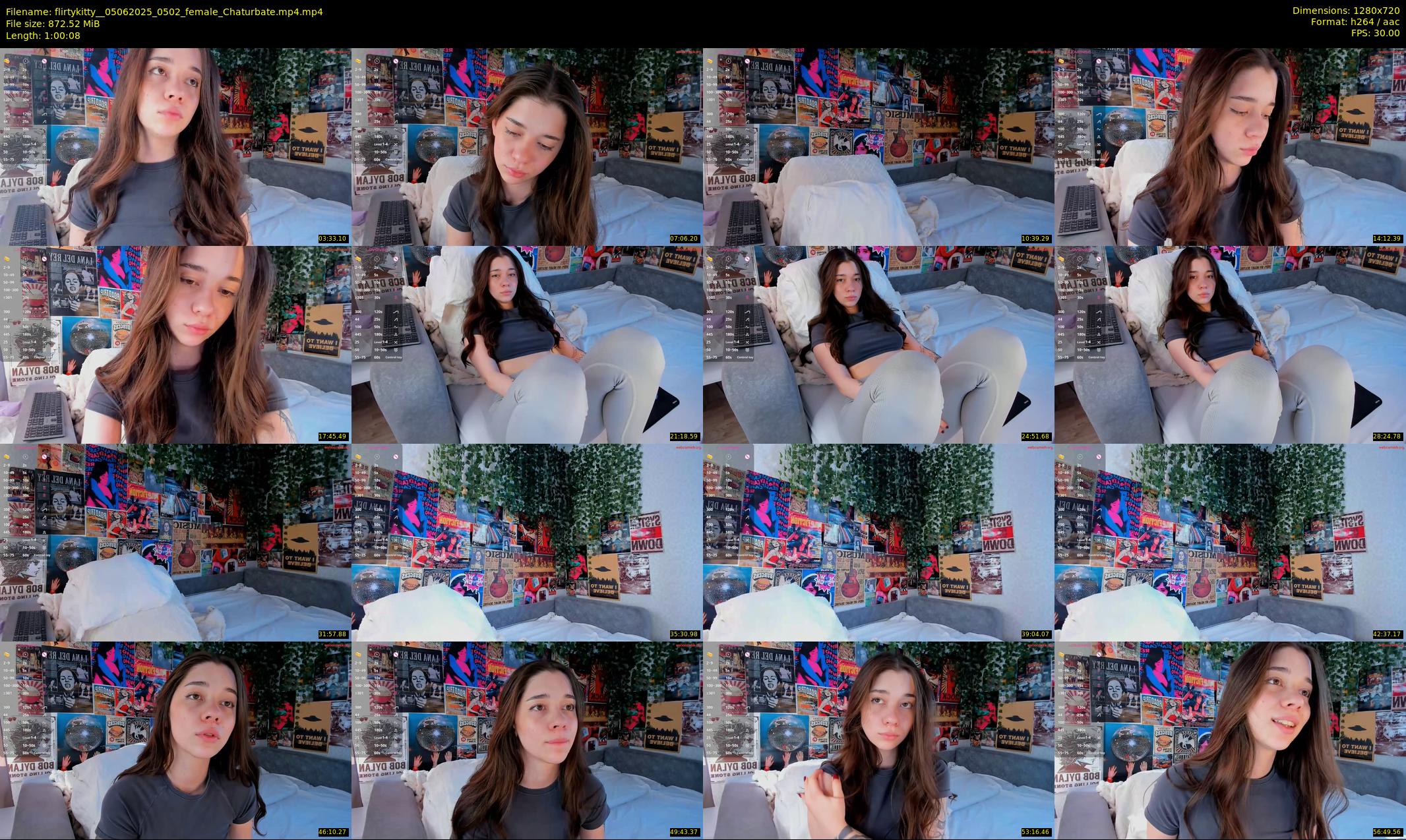 flirtykitty_ — 61 minute Chaturbate female cam show recording, 720p, Jun 5, 2025
