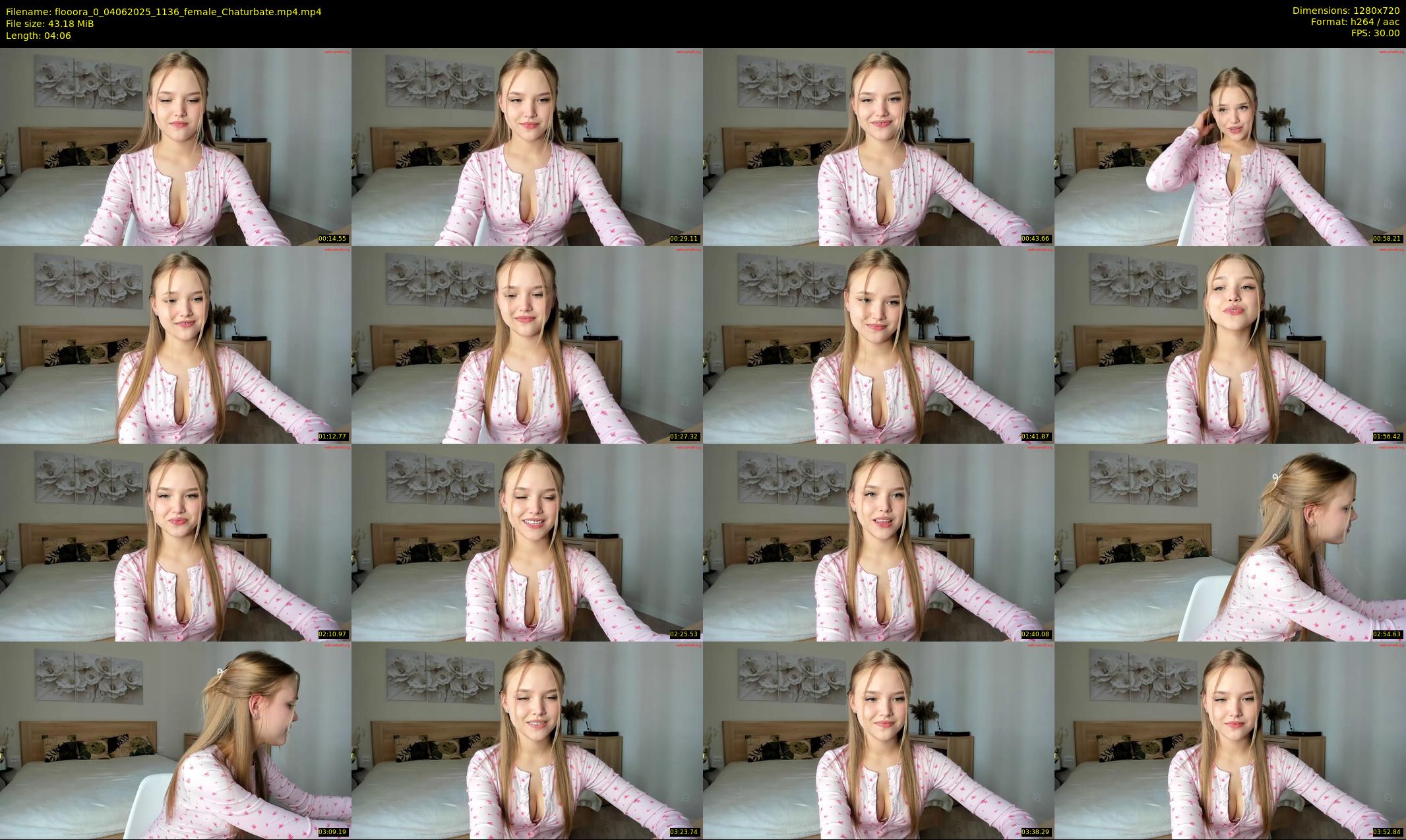 flooora_0 — 5 minute Chaturbate couple cam show recording, 720p, Jun 4, 2025