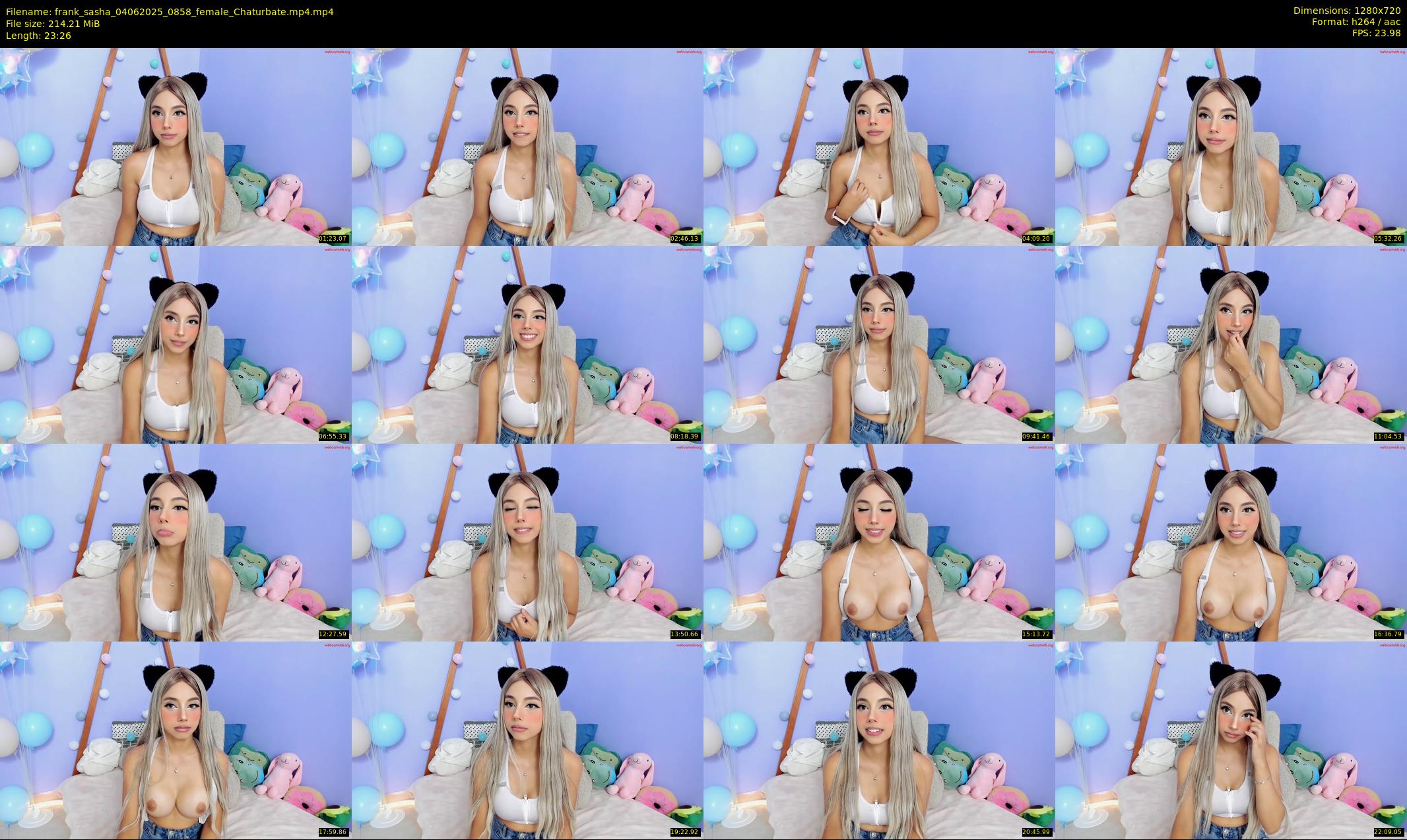 frank_sasha — 24 minute Chaturbate couple cam show recording, 720p, Jun 4, 2025