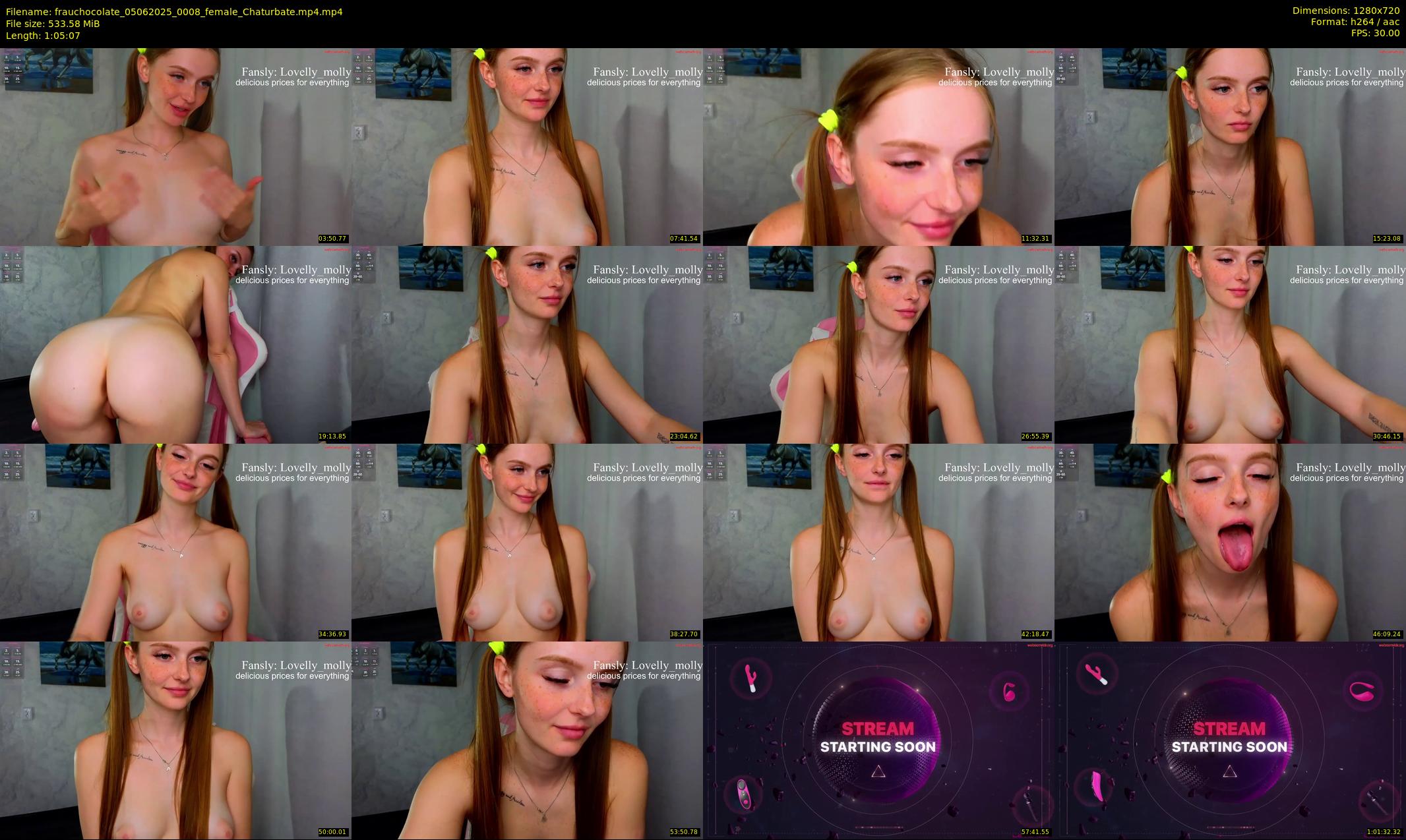 frauchocolate — 66 minute Chaturbate female cam show recording, 720p, Jun 5, 2025