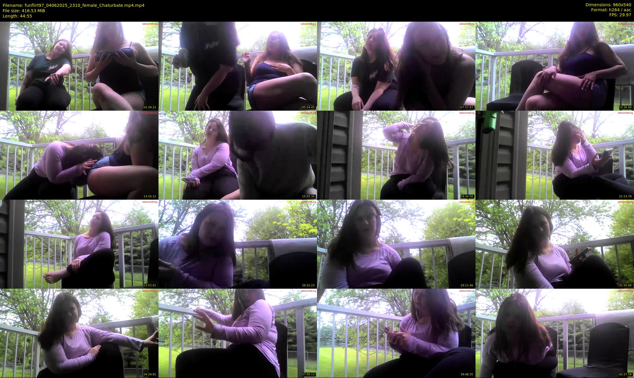 funflirt97 — 45 minute Chaturbate female cam show recording, 480p, Jun 4, 2025