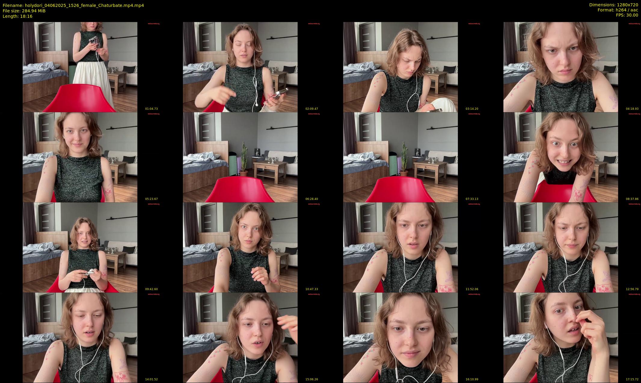 holydori — 19 minute Chaturbate female cam show recording, 720p, Jun 4, 2025