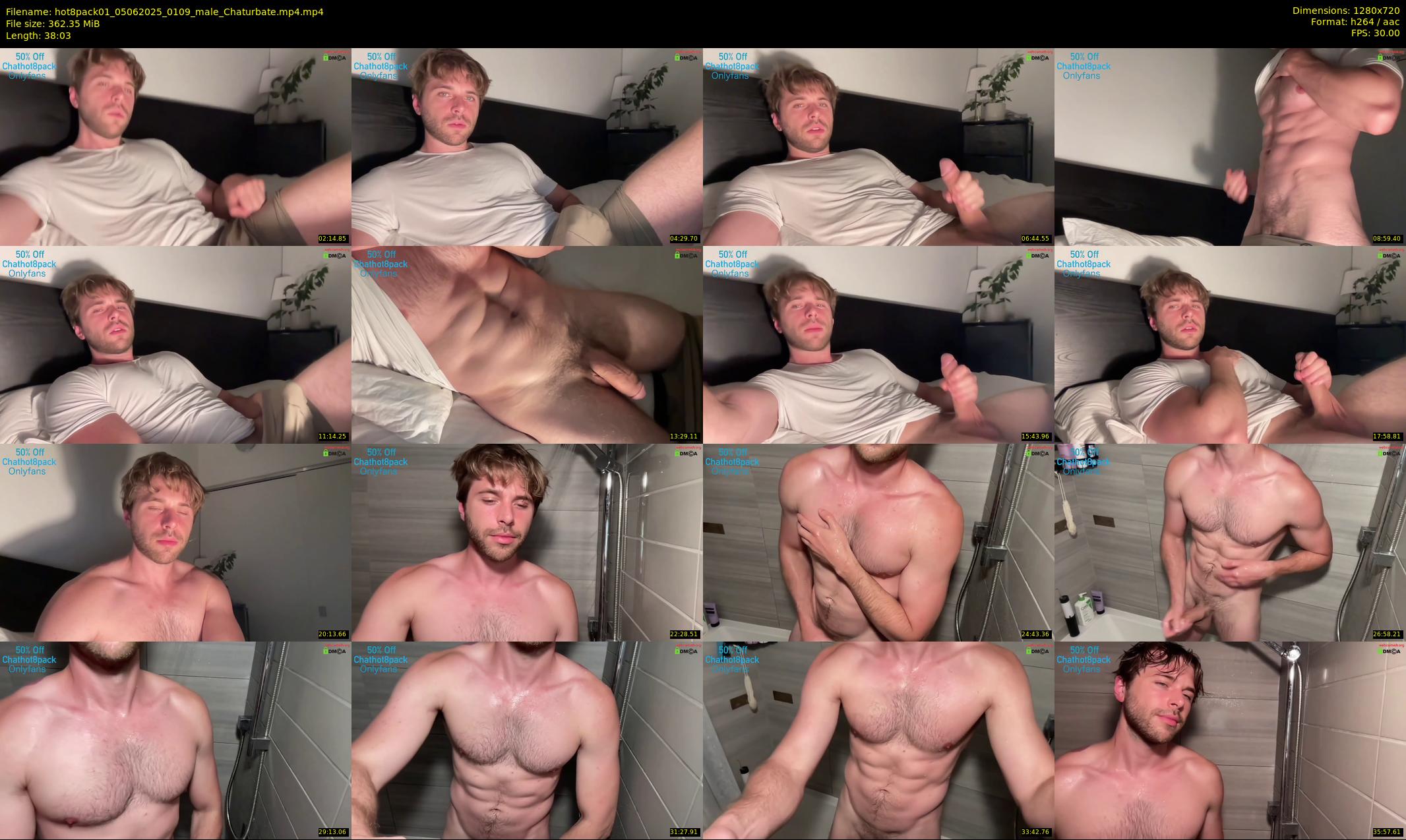 hot8pack01 — 39 minute Chaturbate male cam show recording, 720p, Jun 5, 2025
