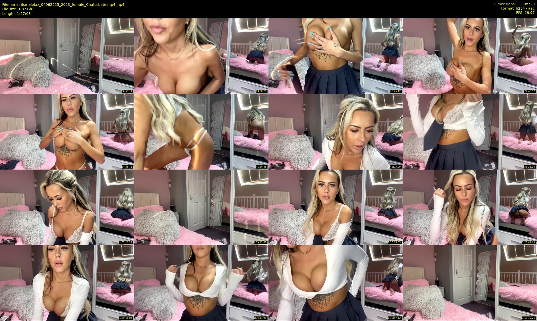 itsmelolax — 118 minute Chaturbate female cam show recording, 720p, Jun 4, 2025