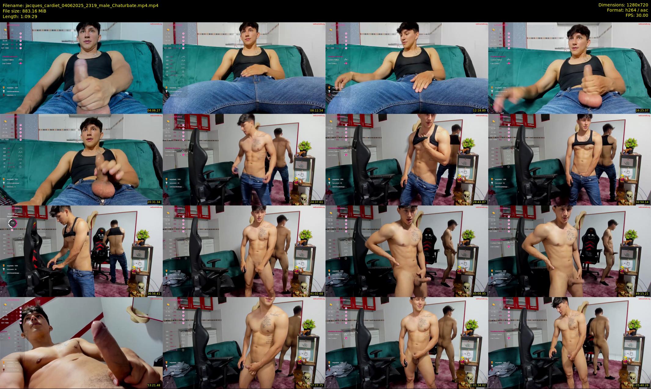 jacques_cardiet — 70 minute Chaturbate male cam show recording, 720p, Jun 4, 2025