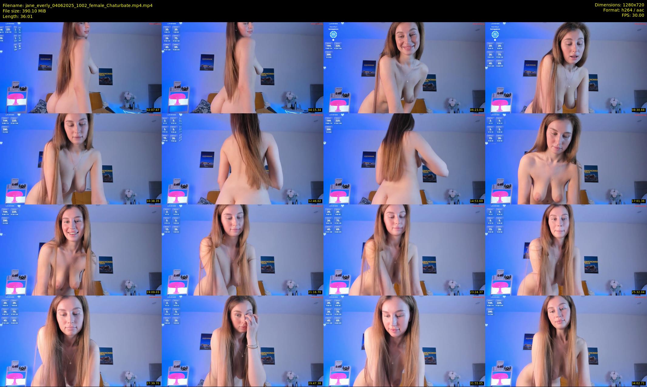 jane_everly — 37 minute Chaturbate female cam show recording, 720p, Jun 4, 2025