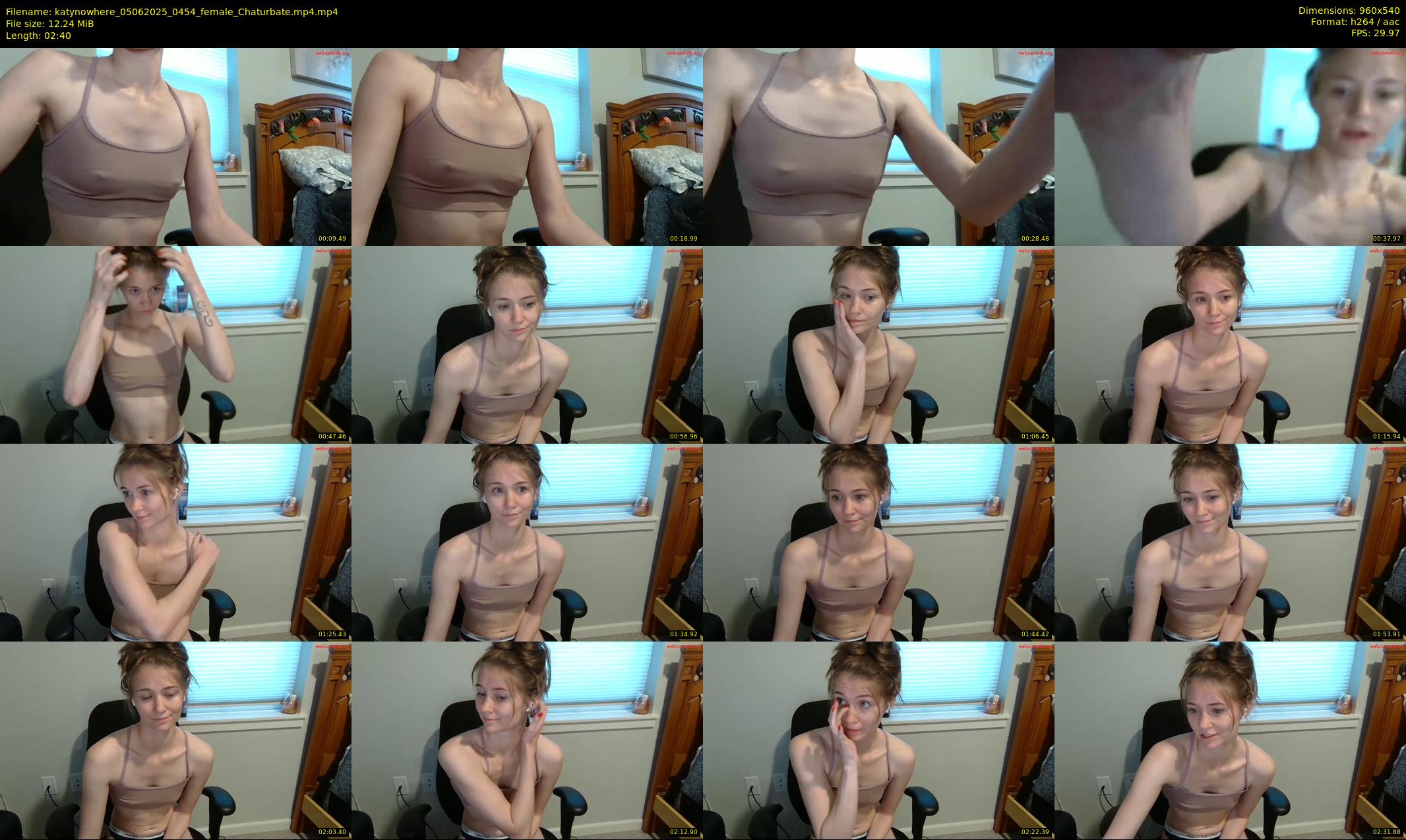 katynowhere — 3 minute Chaturbate female cam show recording, 480p, Jun 5, 2025