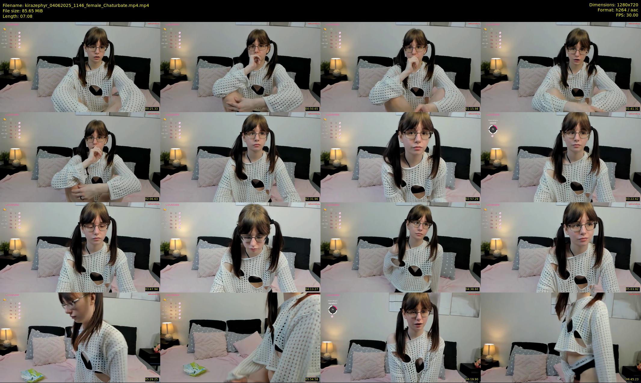 kirazephyr — 8 minute Chaturbate female cam show recording, 720p, Jun 4, 2025