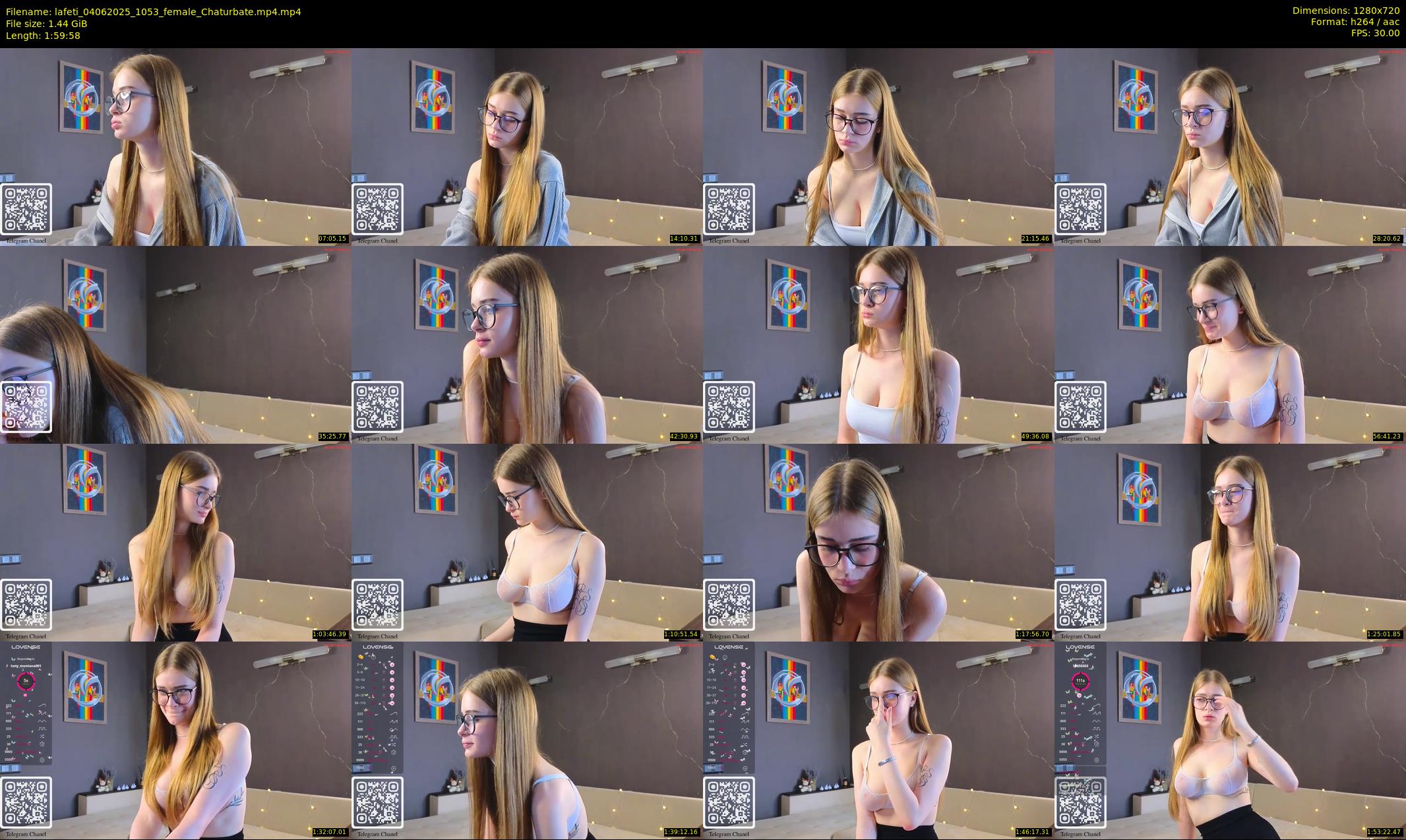 lafeti — 120 minute Chaturbate female cam show recording, 720p, Jun 4, 2025