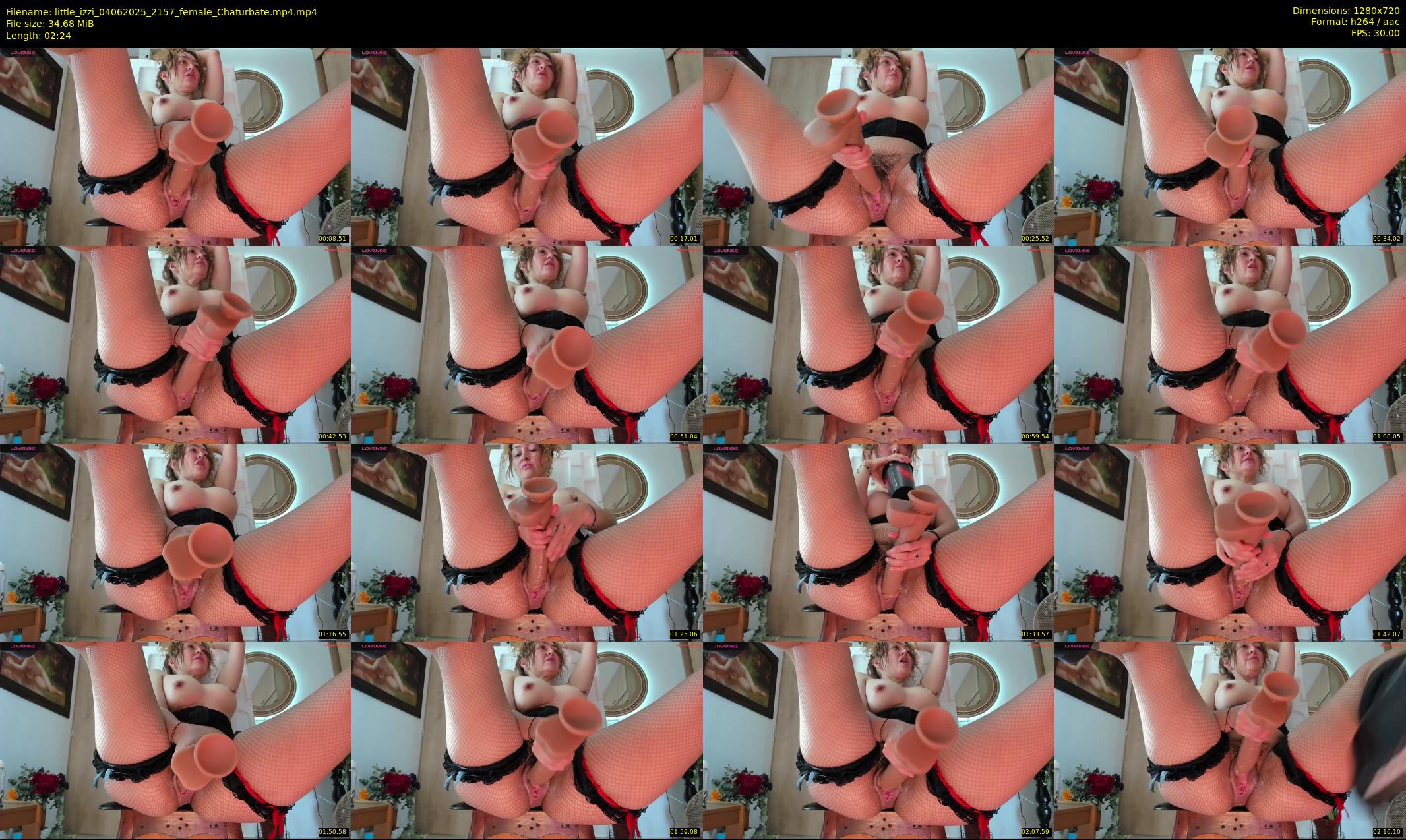 little_izzi — 3 minute Chaturbate female cam show recording, 720p, Jun 4, 2025