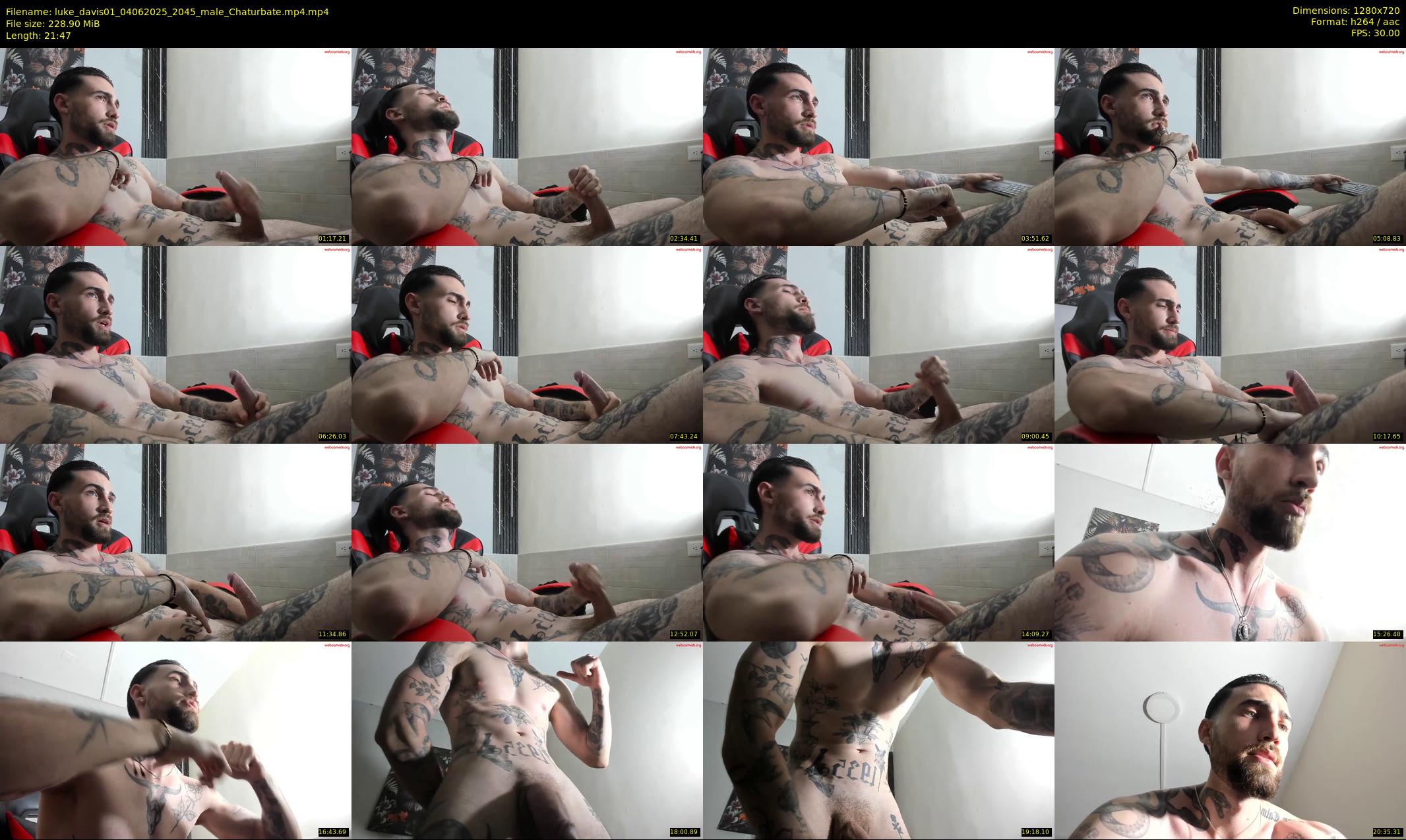 luke_davis01 — 22 minute Chaturbate male cam show recording, 720p, Jun 4, 2025
