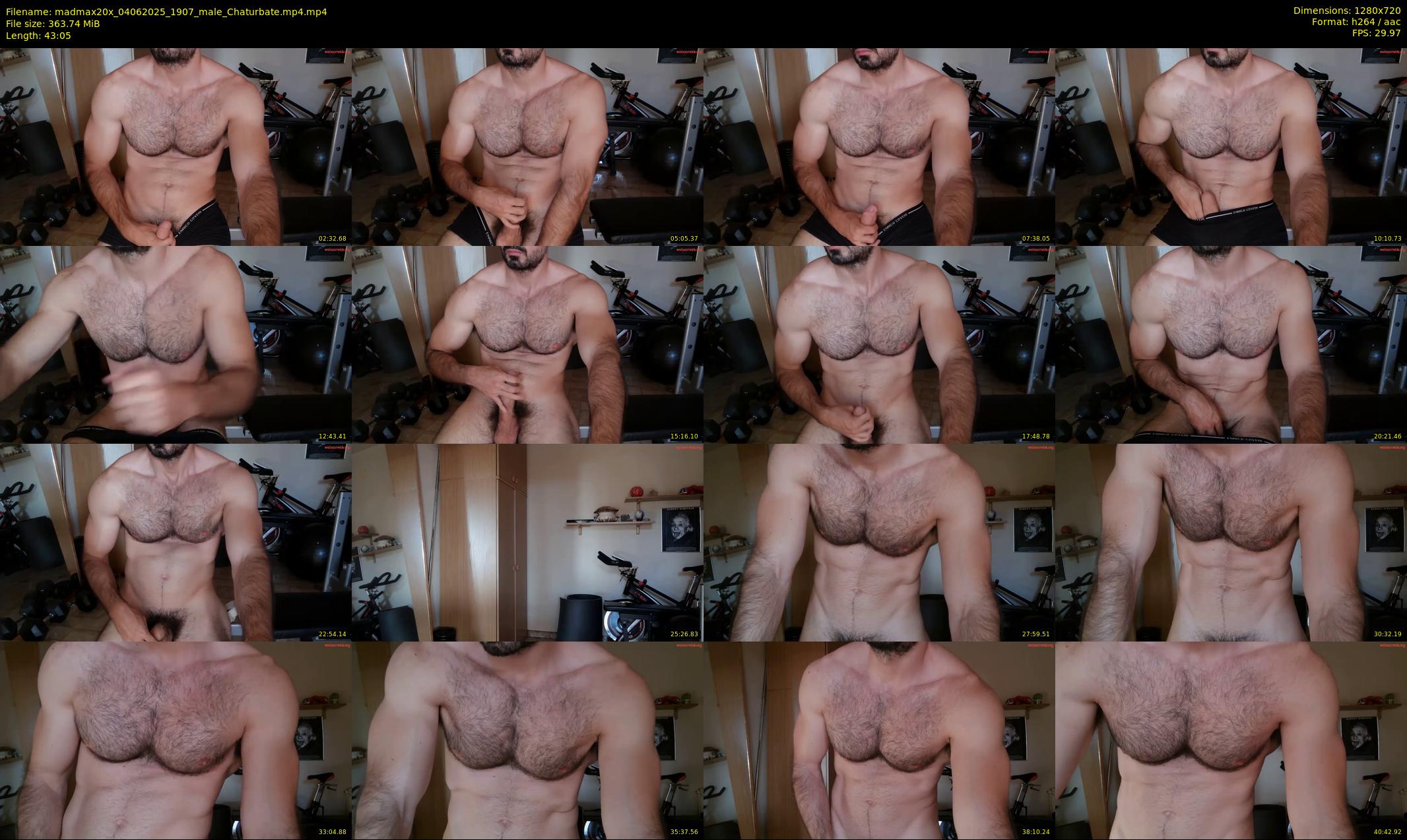 madmax20x — 44 minute Chaturbate male cam show recording, 720p, Jun 4, 2025