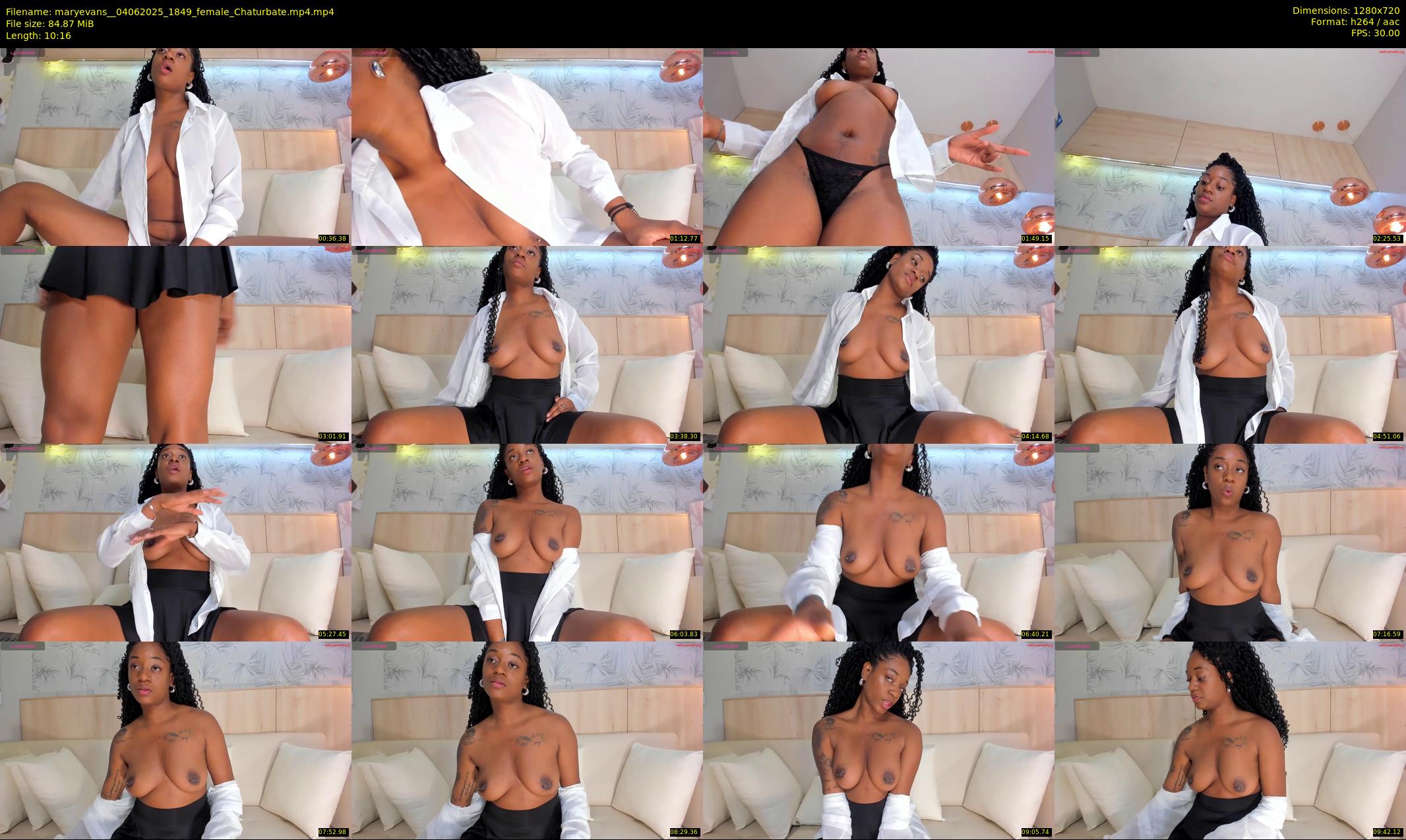 maryevans_ — 11 minute Chaturbate female cam show recording, 720p, Jun 4, 2025