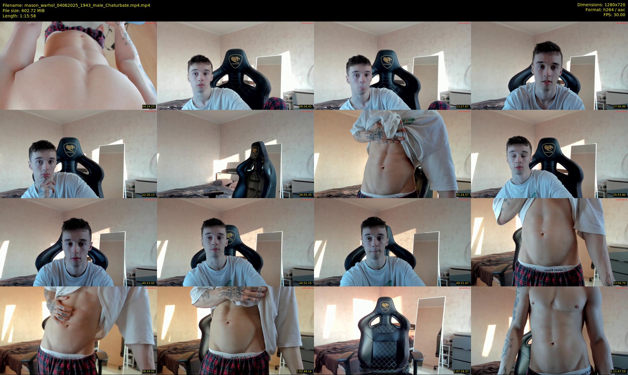 mason_warhol — 76 minute Chaturbate male cam show recording, 720p, Jun 4, 2025