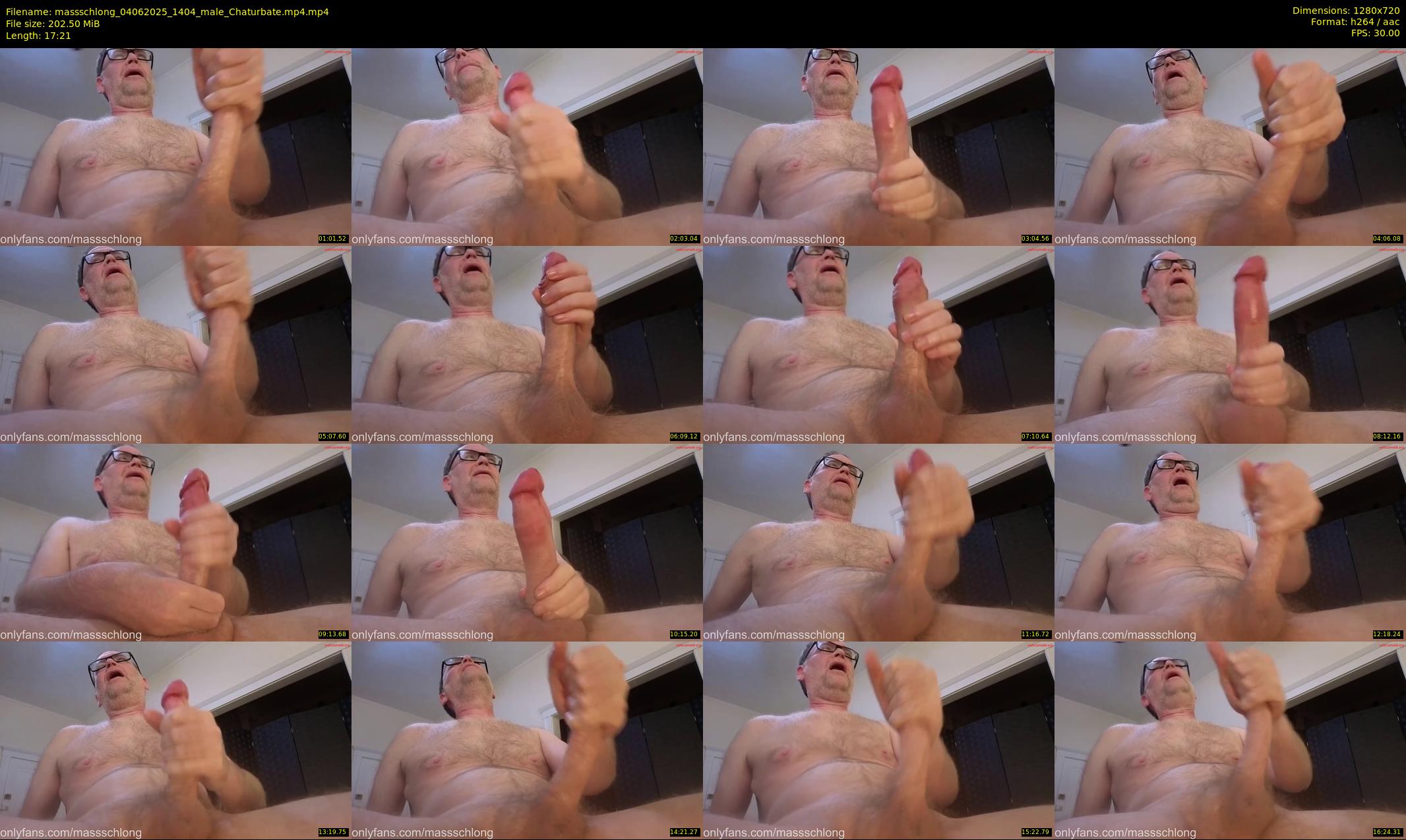 massschlong — 18 minute Chaturbate male cam show recording, 720p, Jun 4, 2025