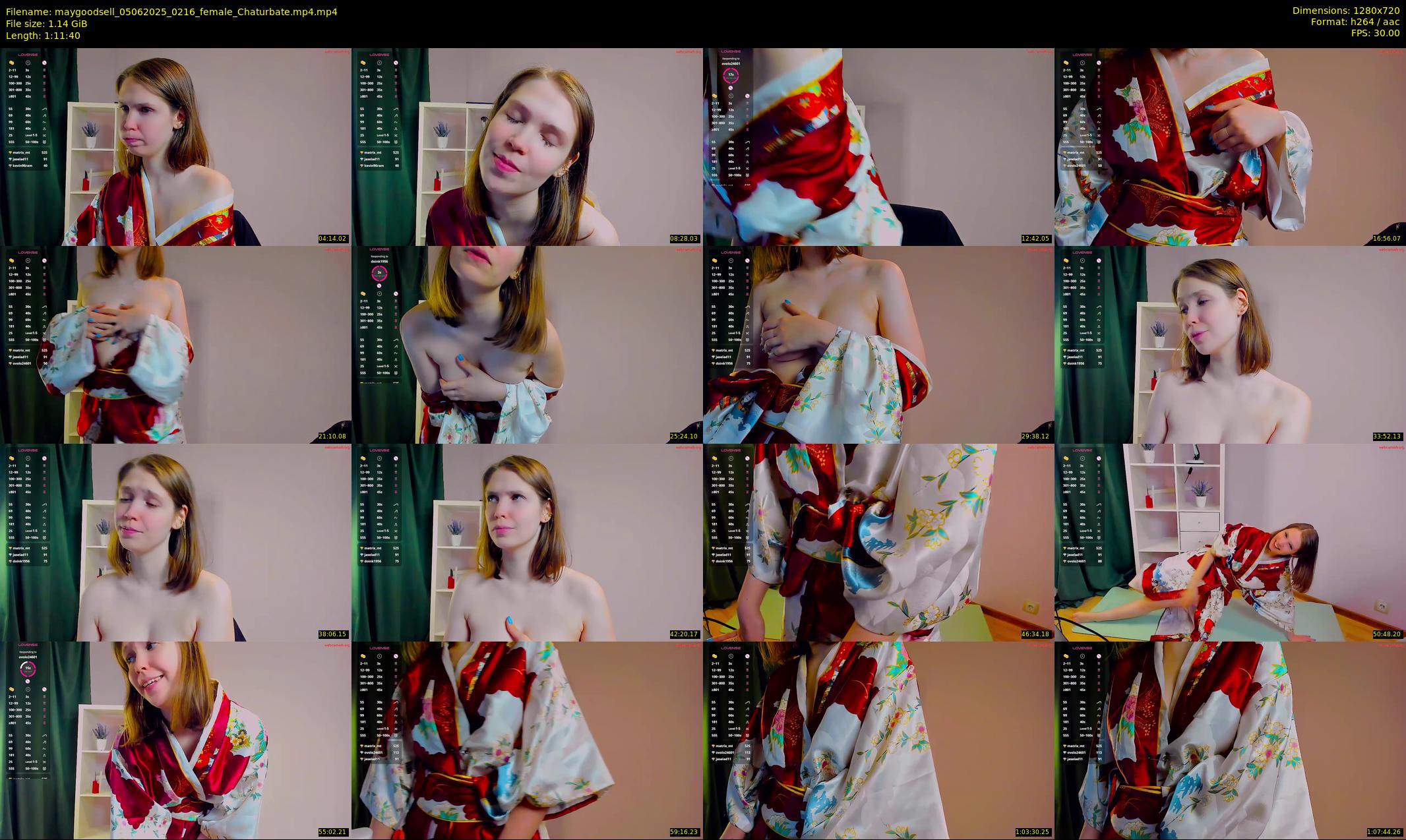 maygoodsell — 72 minute Chaturbate couple cam show recording, 720p, Jun 5, 2025