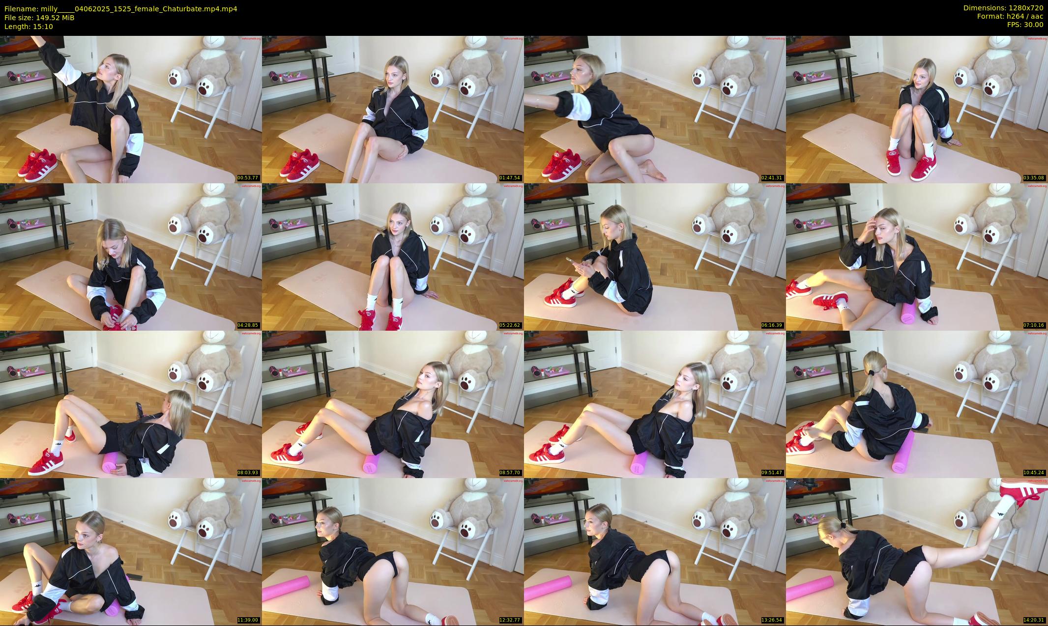 milly____ — 16 minute Chaturbate couple cam show recording, 720p, Jun 4, 2025