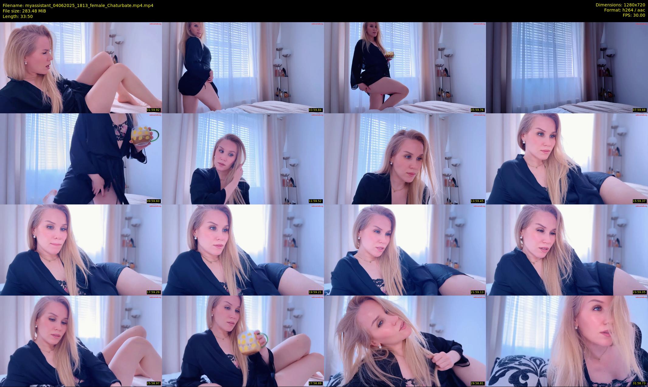 myassistant — 34 minute Chaturbate female cam show recording, 720p, Jun 4, 2025