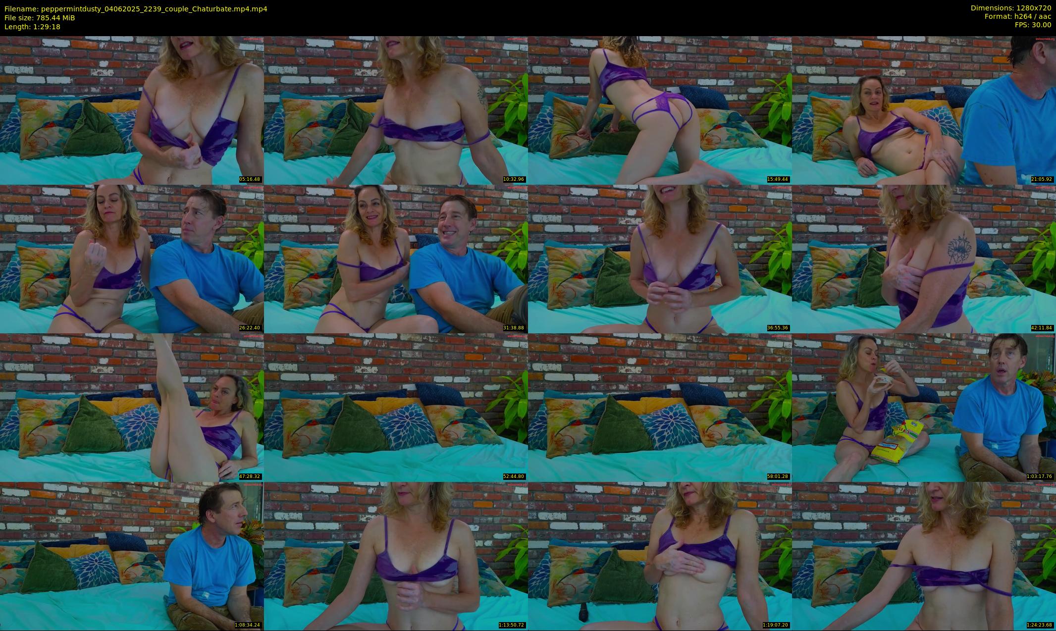 peppermintdusty — 90 minute Chaturbate couple cam show recording, 720p, Jun 4, 2025
