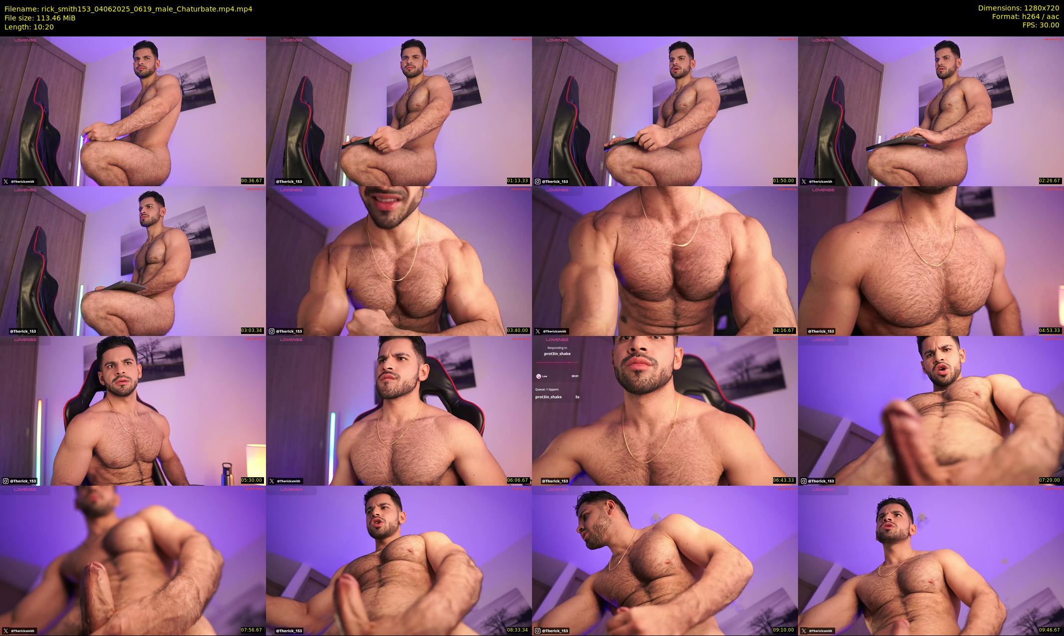rick_smith153 — 11 minute Chaturbate male cam show recording, 720p, Jun 4, 2025