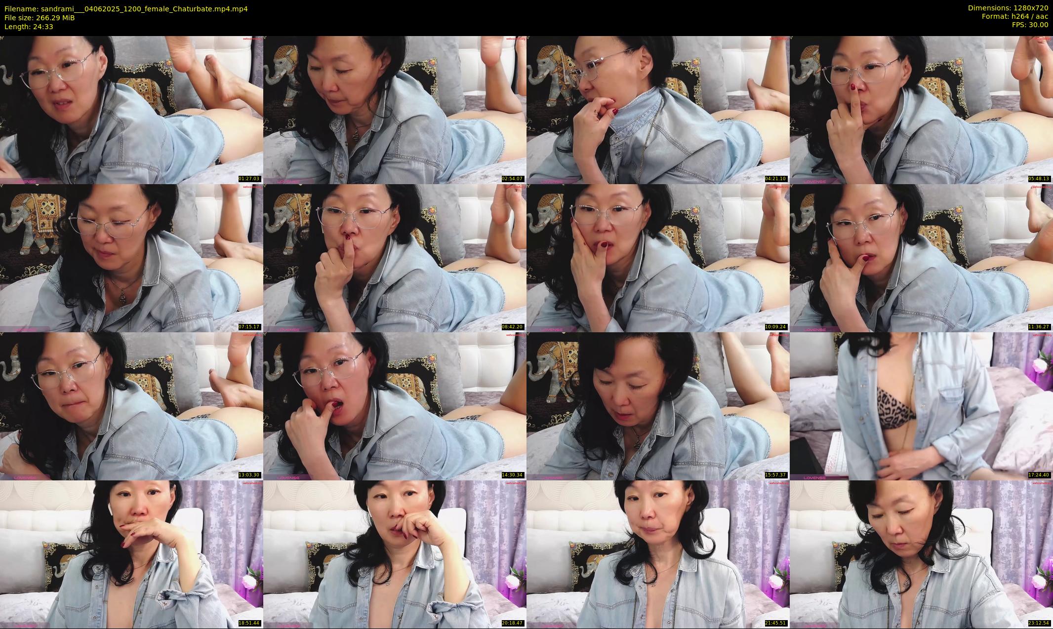 sandrami__ — 25 minute Chaturbate female cam show recording, 720p, Jun 4, 2025
