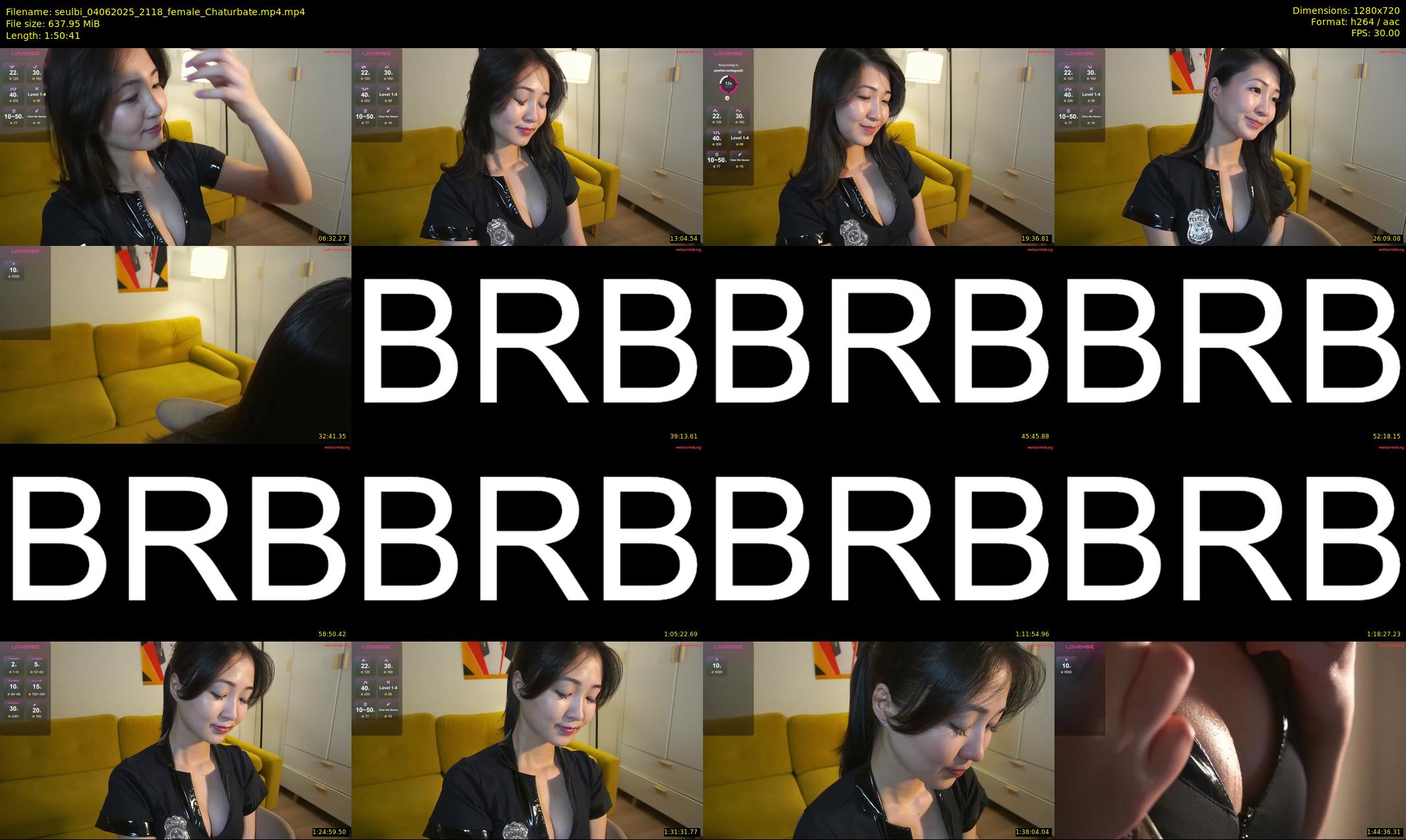 seulbi — 111 minute Chaturbate female cam show recording, 720p, Jun 4, 2025