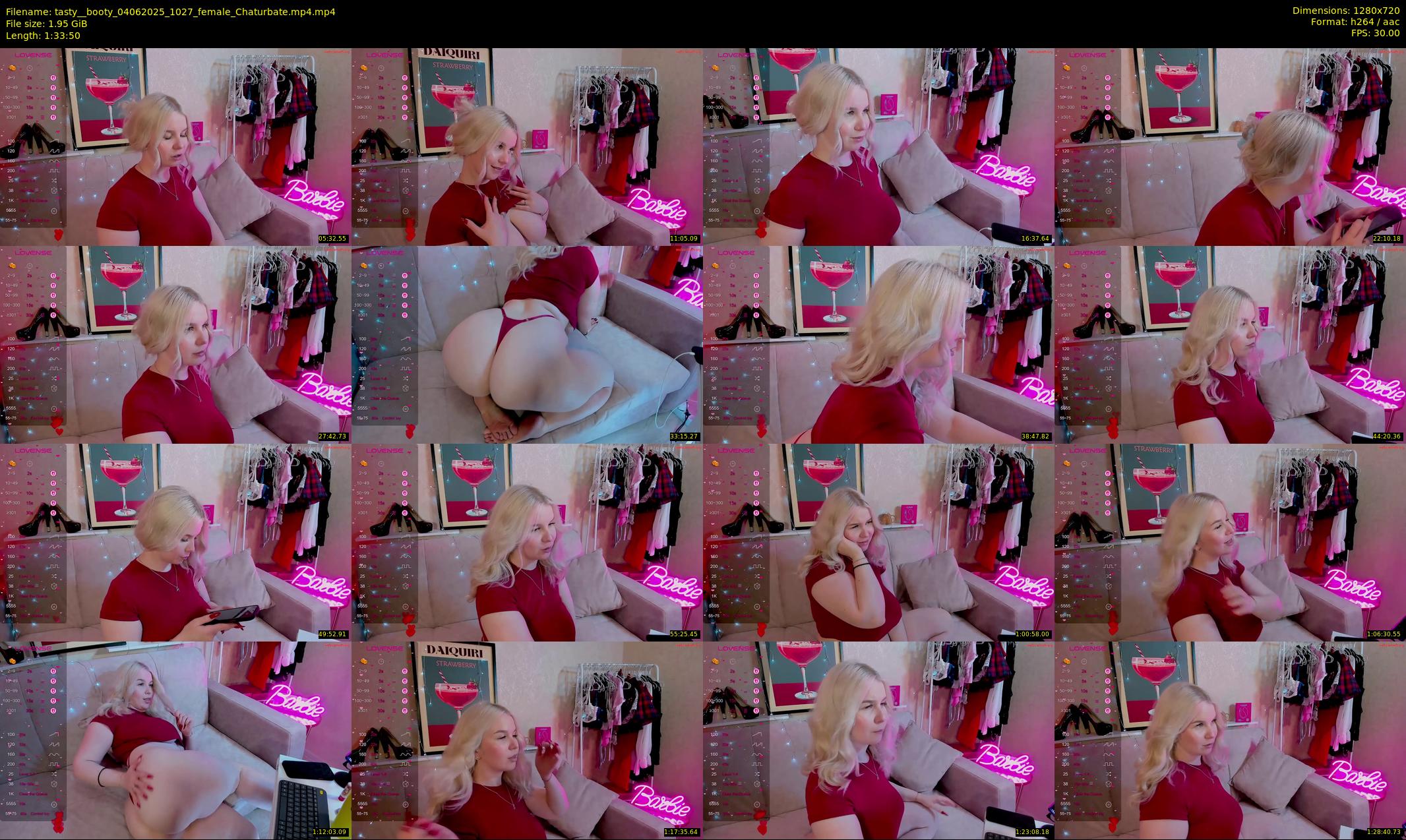 tasty__booty — 94 minute Chaturbate female cam show recording, 720p, Jun 4, 2025