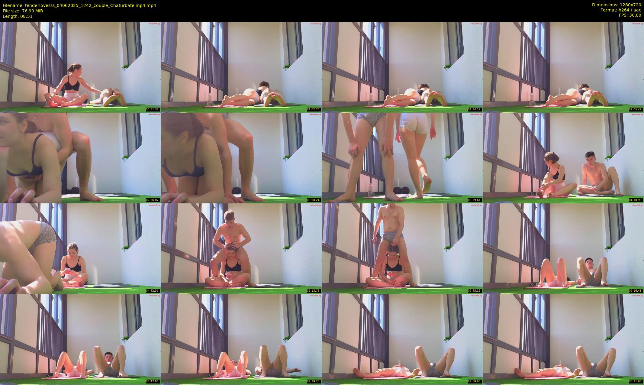 tenderlovesss — 9 minute Chaturbate couple cam show recording, 720p, Jun 4, 2025