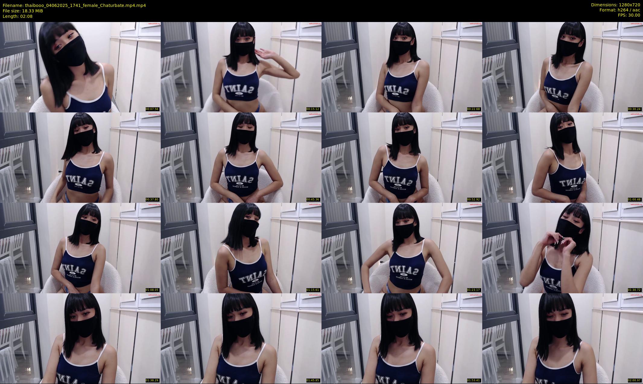 thaibooo — 3 minute Chaturbate female cam show recording, 720p, Jun 4, 2025