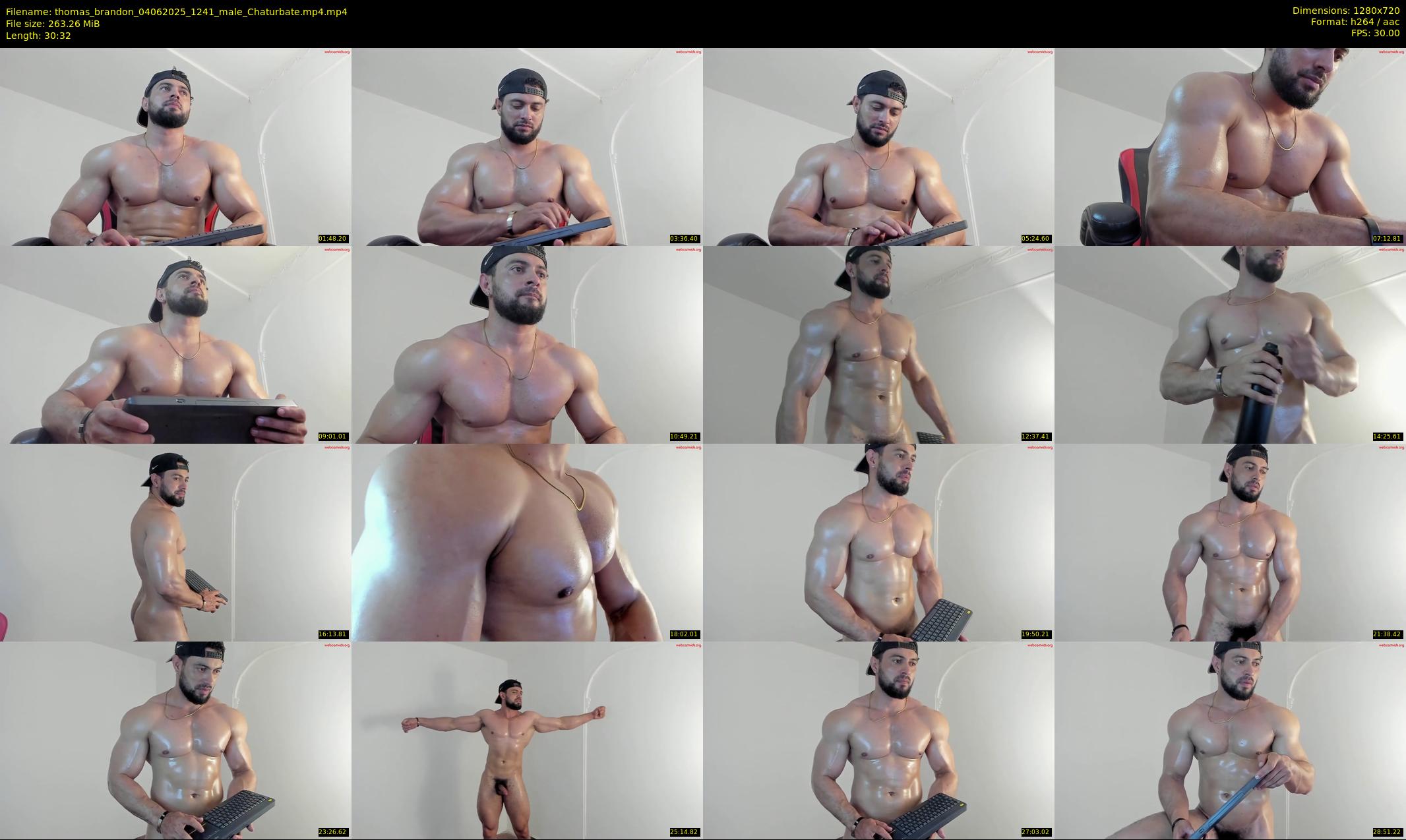 thomas_brandon — 31 minute Chaturbate male cam show recording, 720p, Jun 4, 2025