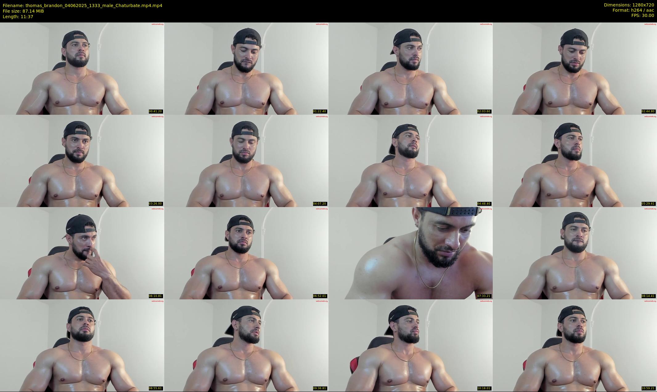 thomas_brandon — 12 minute Chaturbate male cam show recording, 720p, Jun 4, 2025