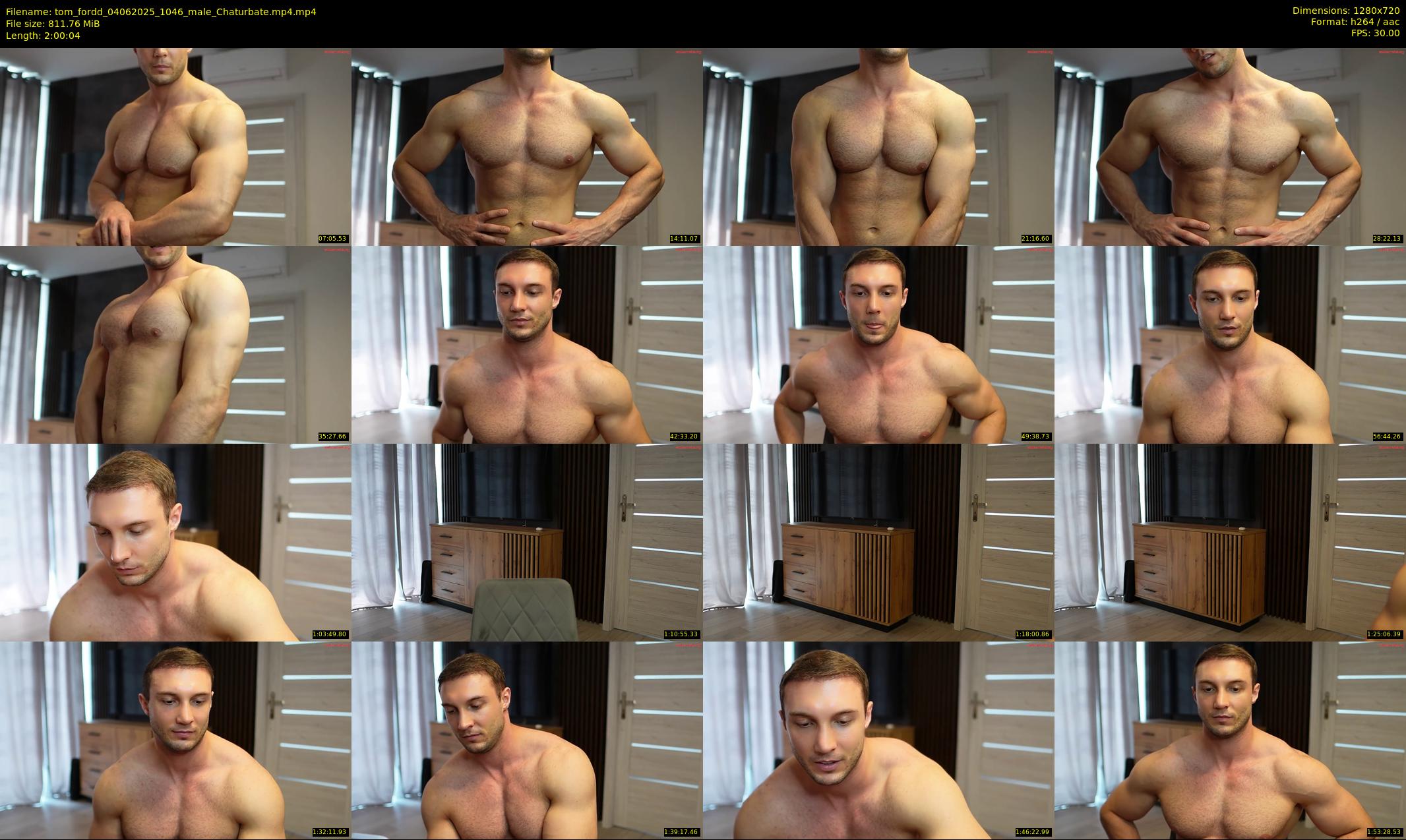 tom_fordd — 121 minute Chaturbate male cam show recording, 720p, Jun 4, 2025
