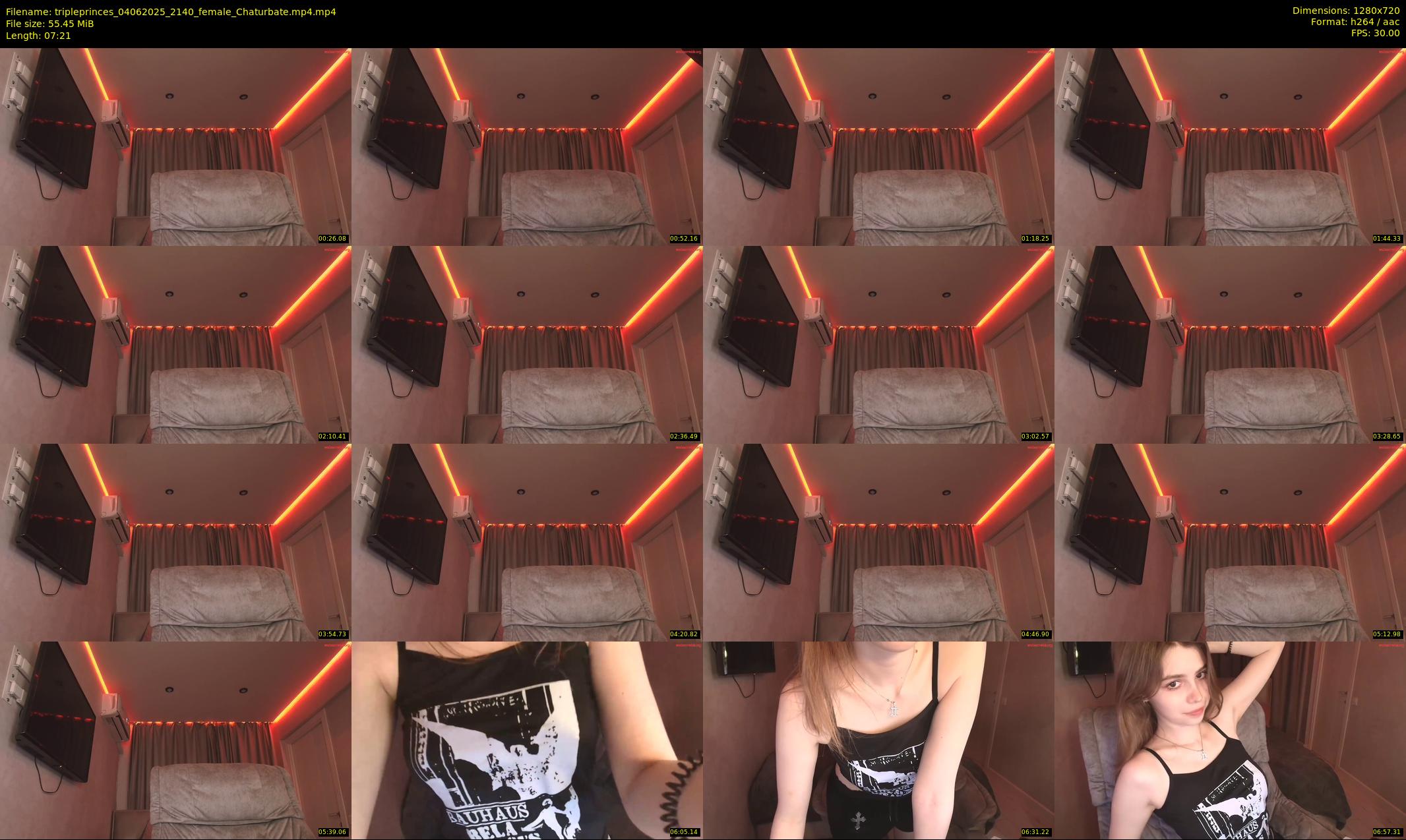 tripleprinces — 8 minute Chaturbate female cam show recording, 720p, Jun 4, 2025