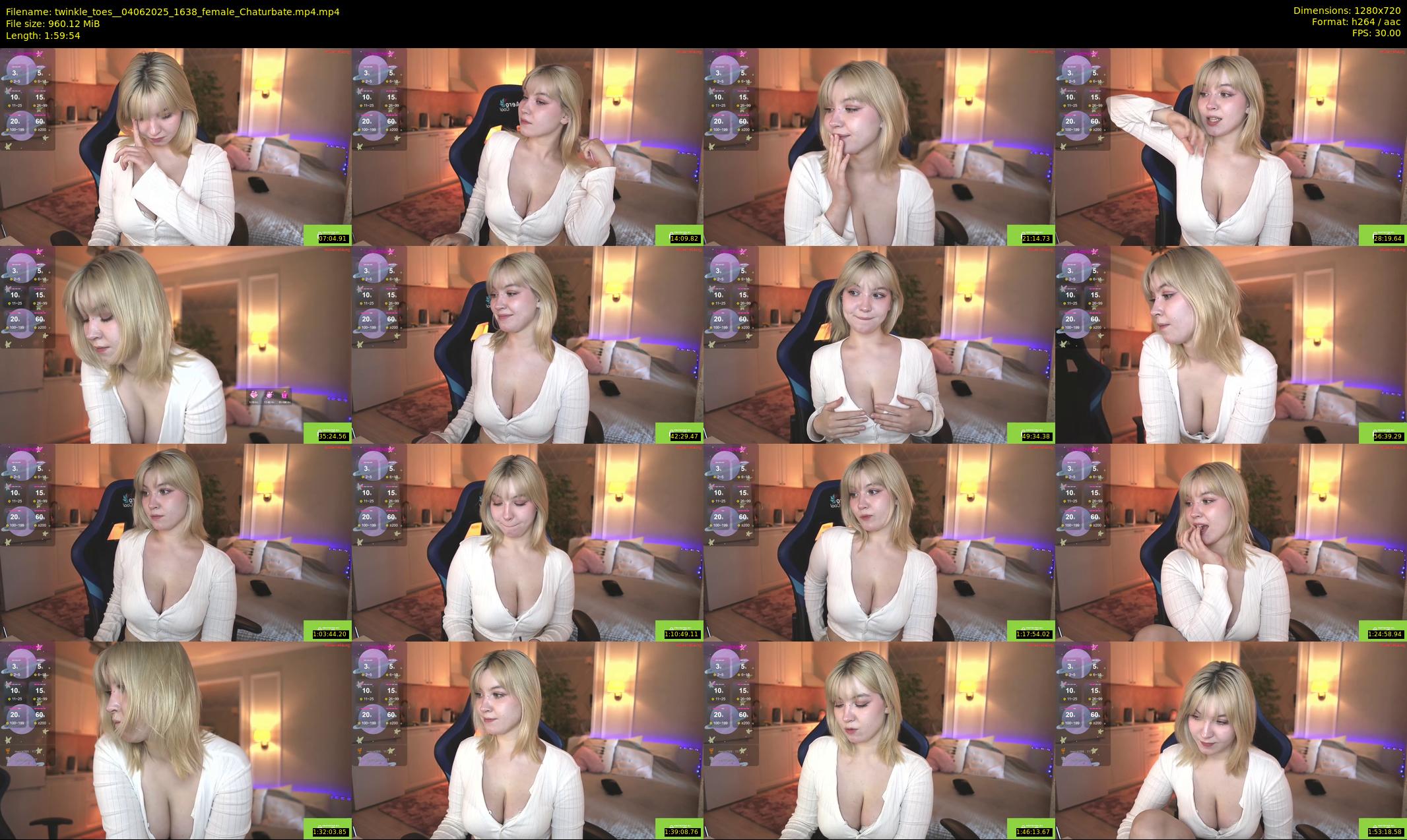 twinkle_toes_ — 120 minute Chaturbate female cam show recording, 720p, Jun 4, 2025
