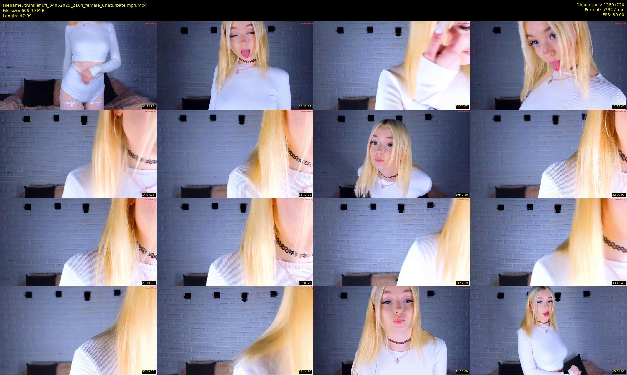 twinklefluff — 48 minute Chaturbate female cam show recording, 720p, Jun 4, 2025