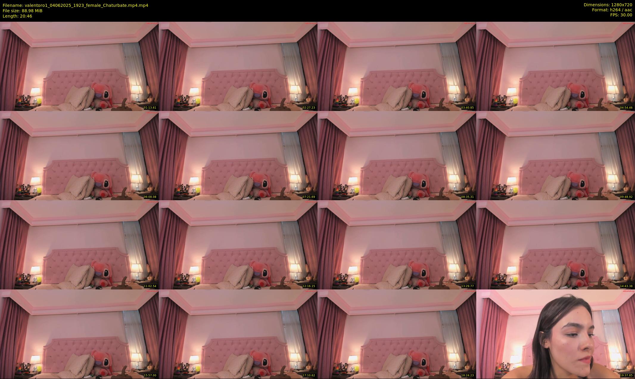 valentoro1 — 21 minute Chaturbate female cam show recording, 720p, Jun 4, 2025