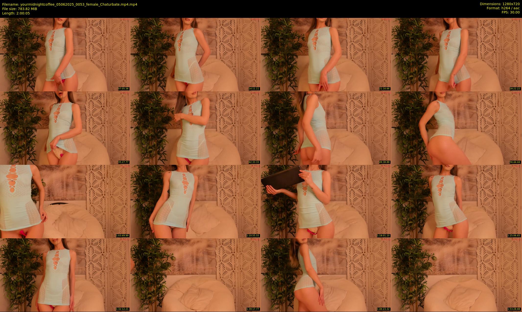 yourmidnightcoffee — 121 minute Chaturbate female cam show recording, 720p, Jun 5, 2025